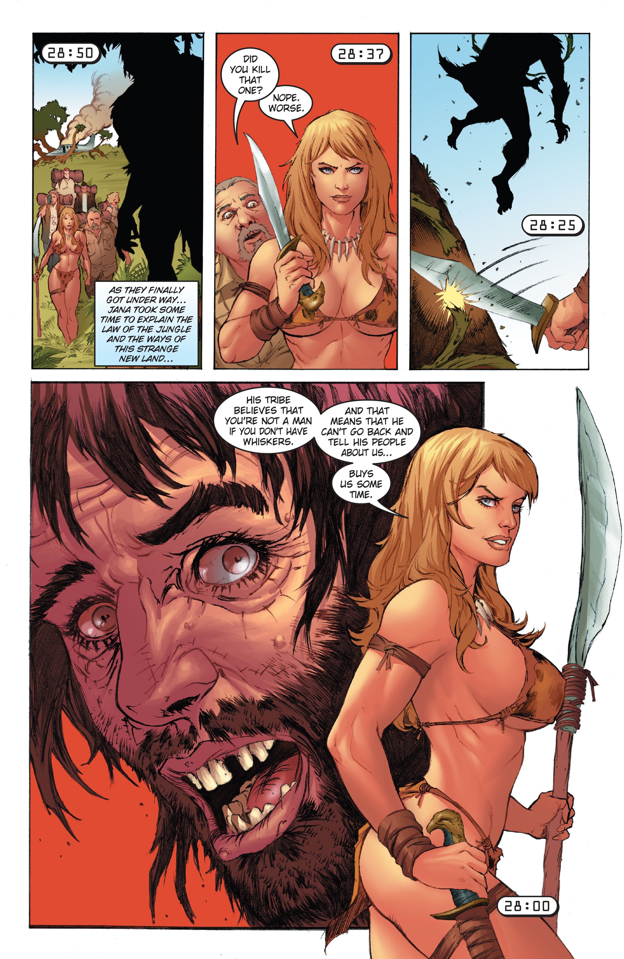 Read online Frank Cho's Jungle Girl: The Complete Omnibus comic -  Issue # TPB (Part 1) - 30
