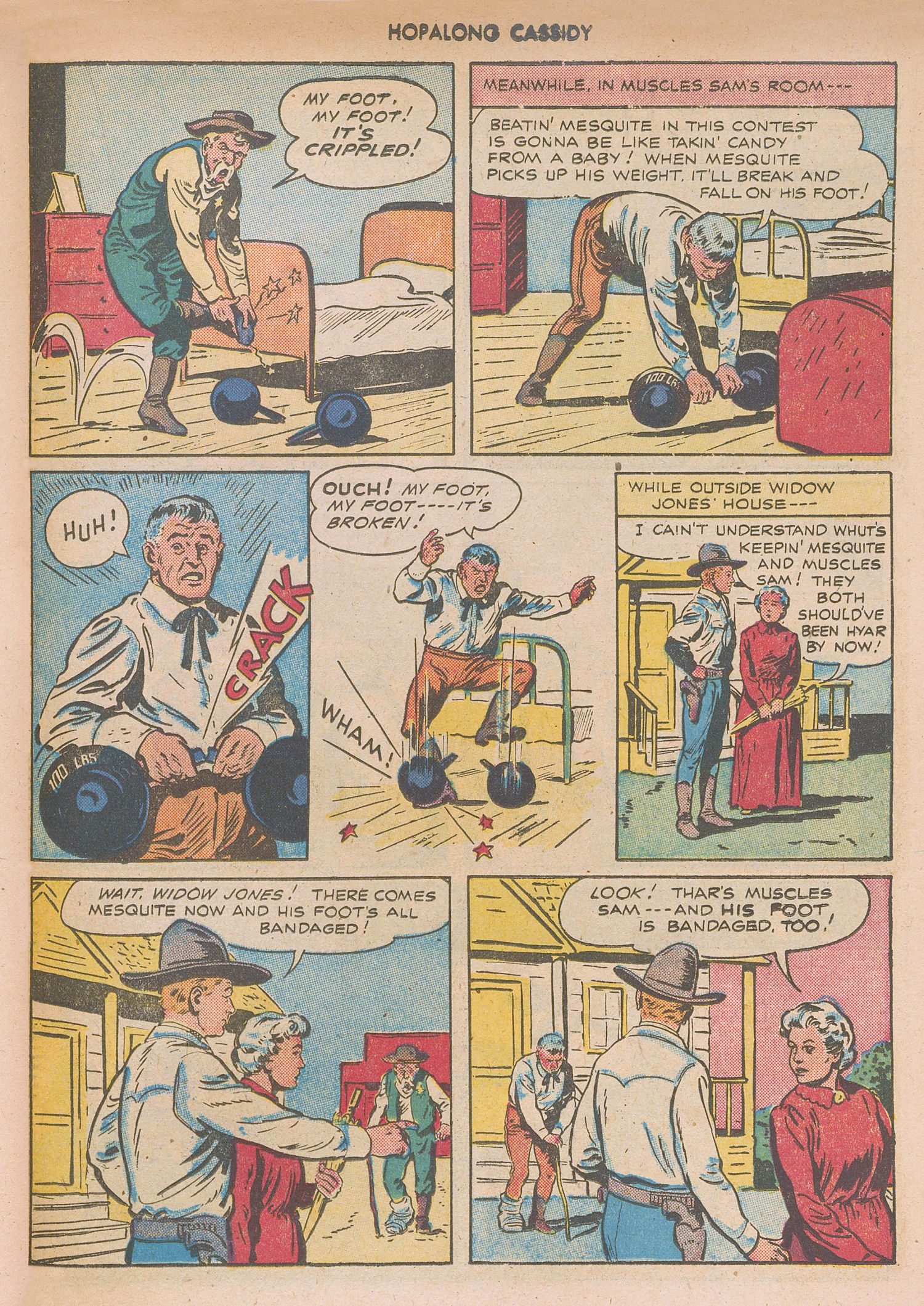 Read online Hopalong Cassidy comic -  Issue #8 - 21