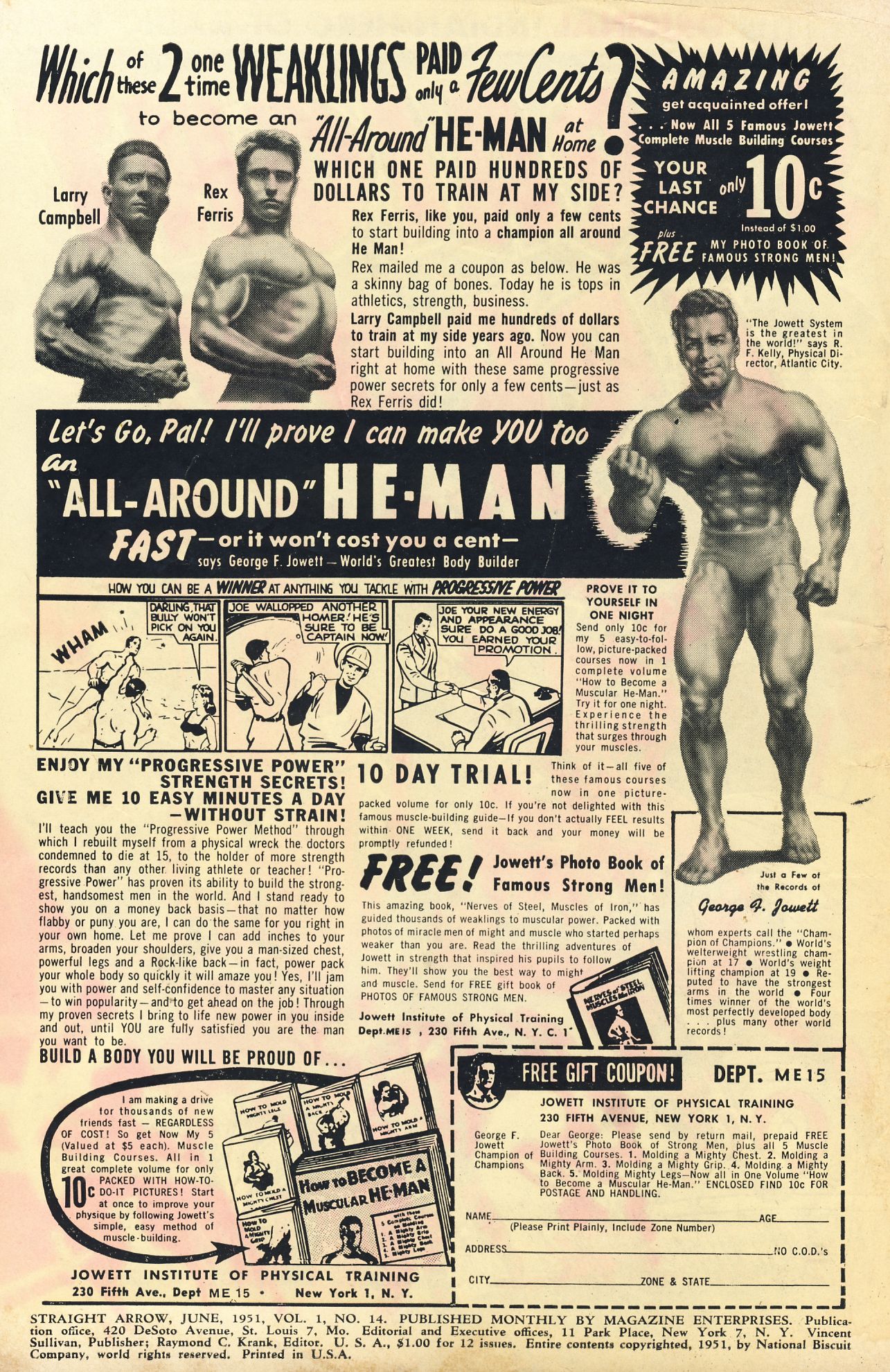 Read online Straight Arrow comic -  Issue #14 - 2