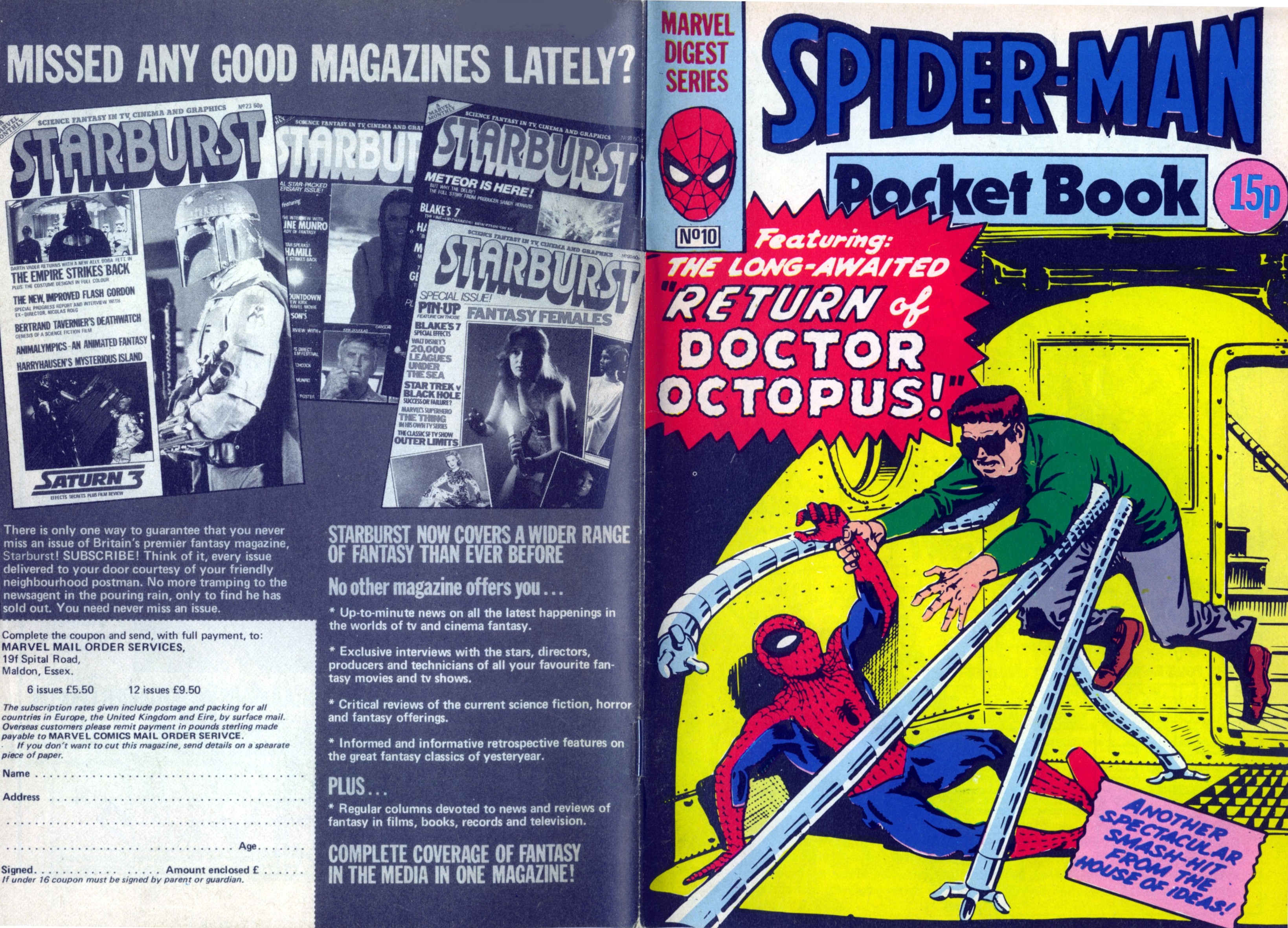Read online Spider-Man Pocket Book comic -  Issue #10 - 2