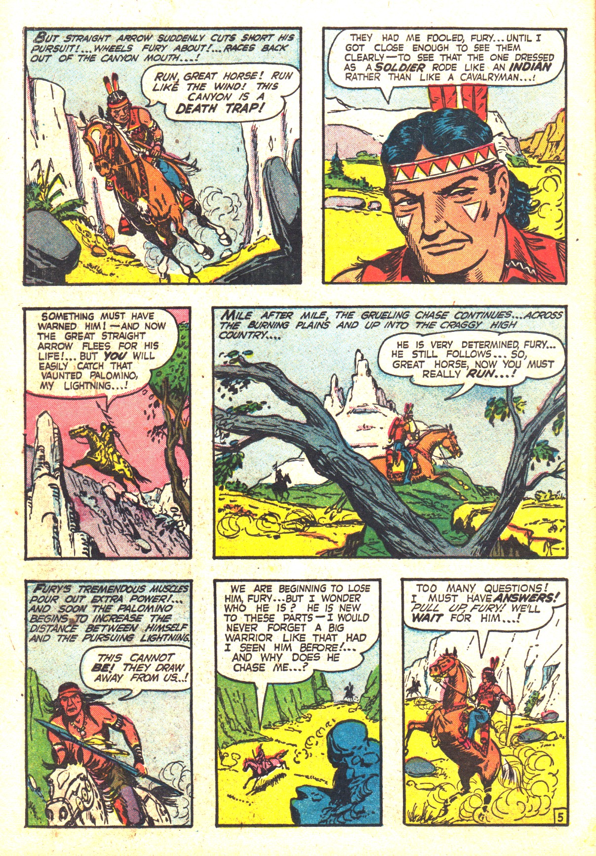 Read online Straight Arrow comic -  Issue #44 - 14