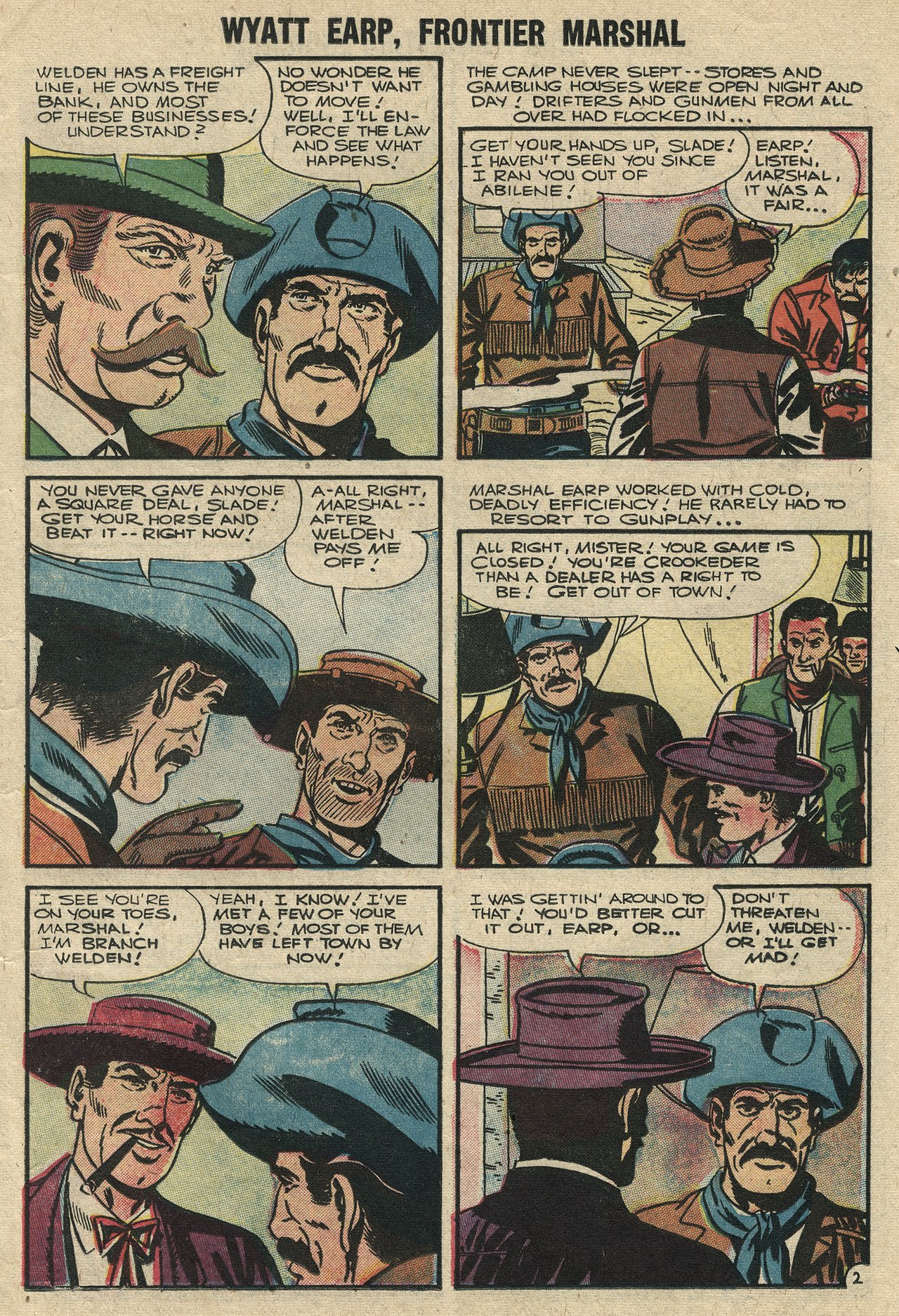 Read online Wyatt Earp Frontier Marshal comic -  Issue #14 - 11