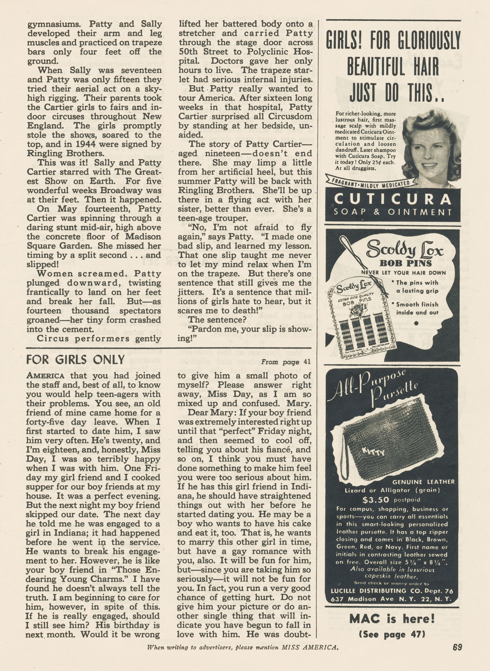 Read online Miss America Magazine comic -  Issue #20 - 59