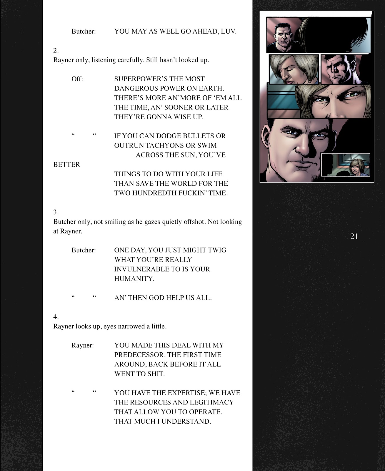 The Boys: Selected Scripts by Garth Ennis issue TPB (Part 1) - Page 22