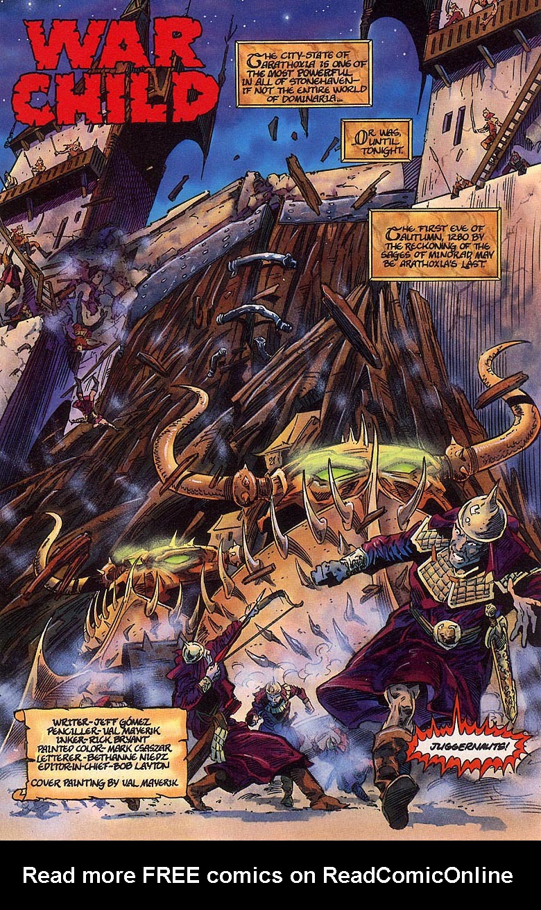 Read online Magic the Gathering--The Shadow Mage comic -  Issue #3 - 2