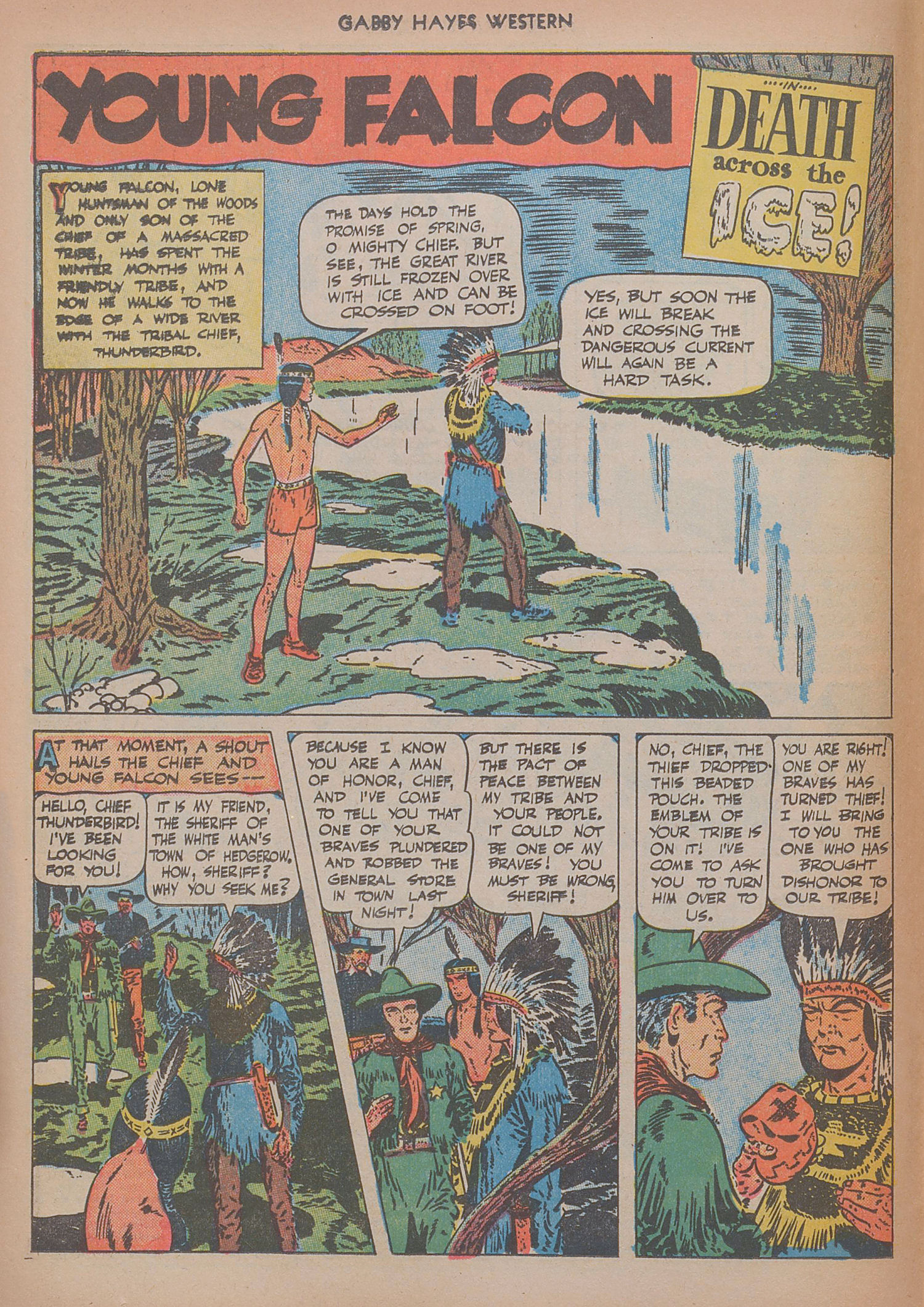 Read online Gabby Hayes Western comic -  Issue #14 - 14