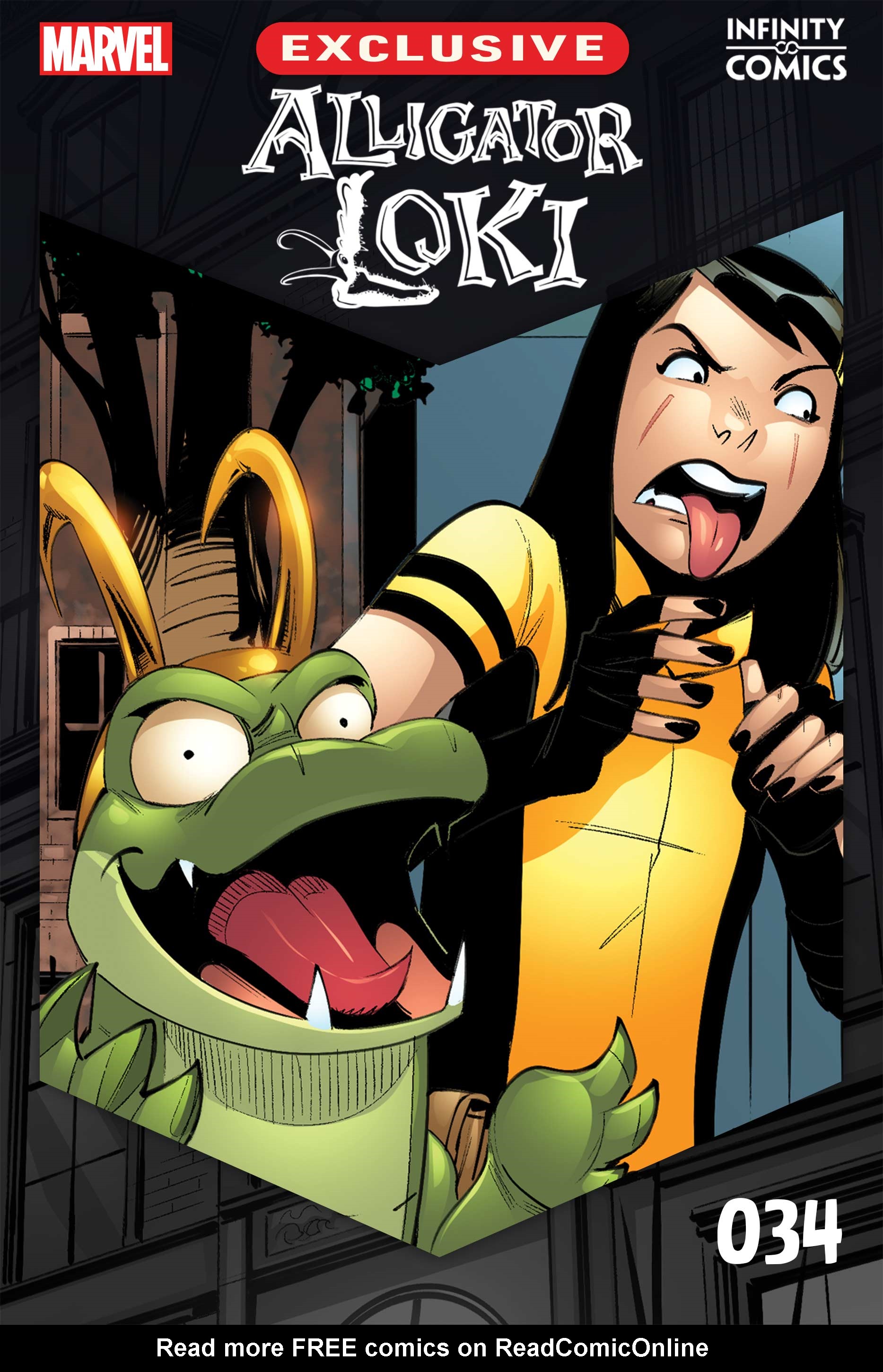Read online Alligator Loki: Infinity Comic comic -  Issue #34 - 1
