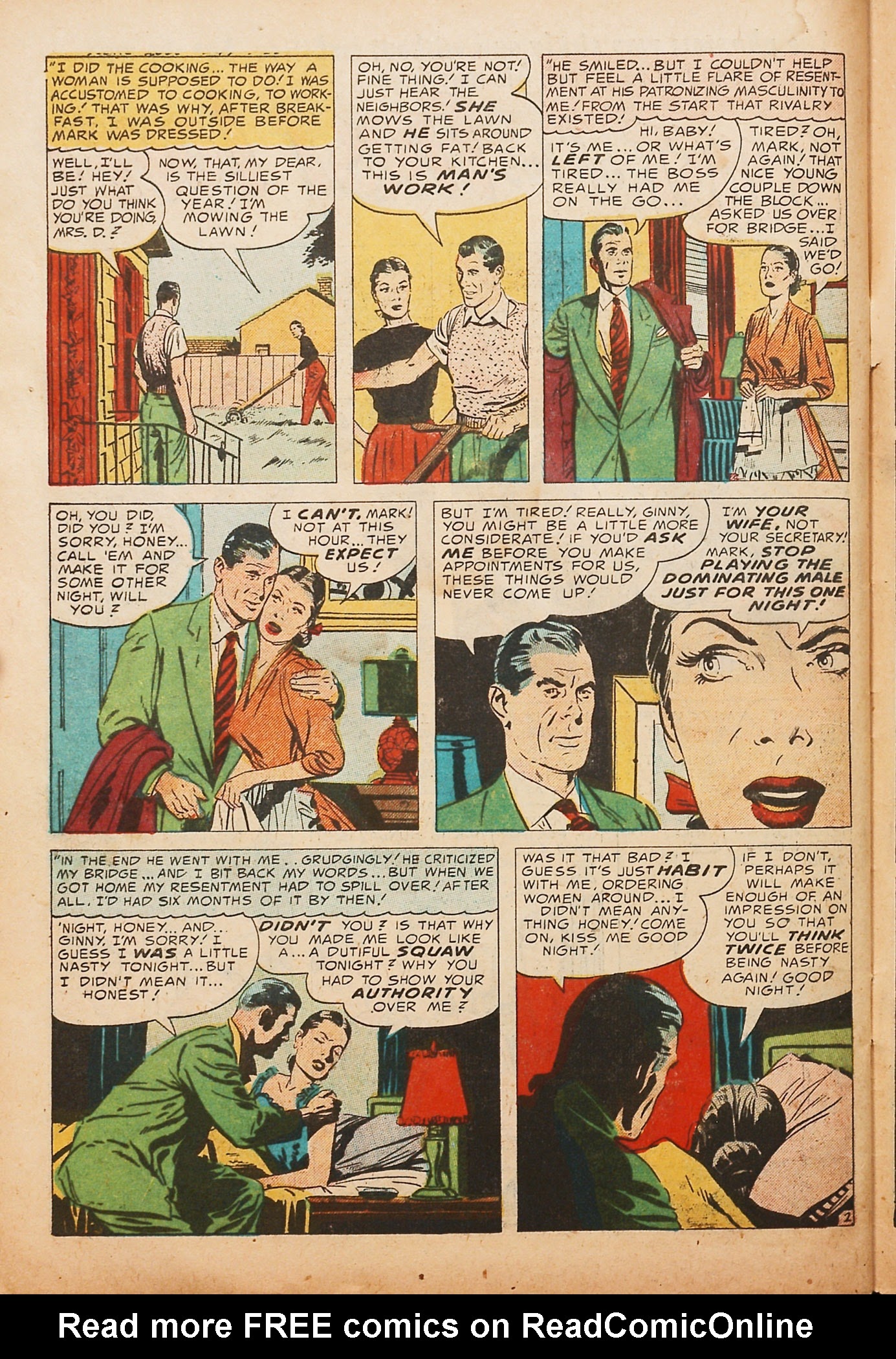 Read online Young Love (1949) comic -  Issue #49 - 28