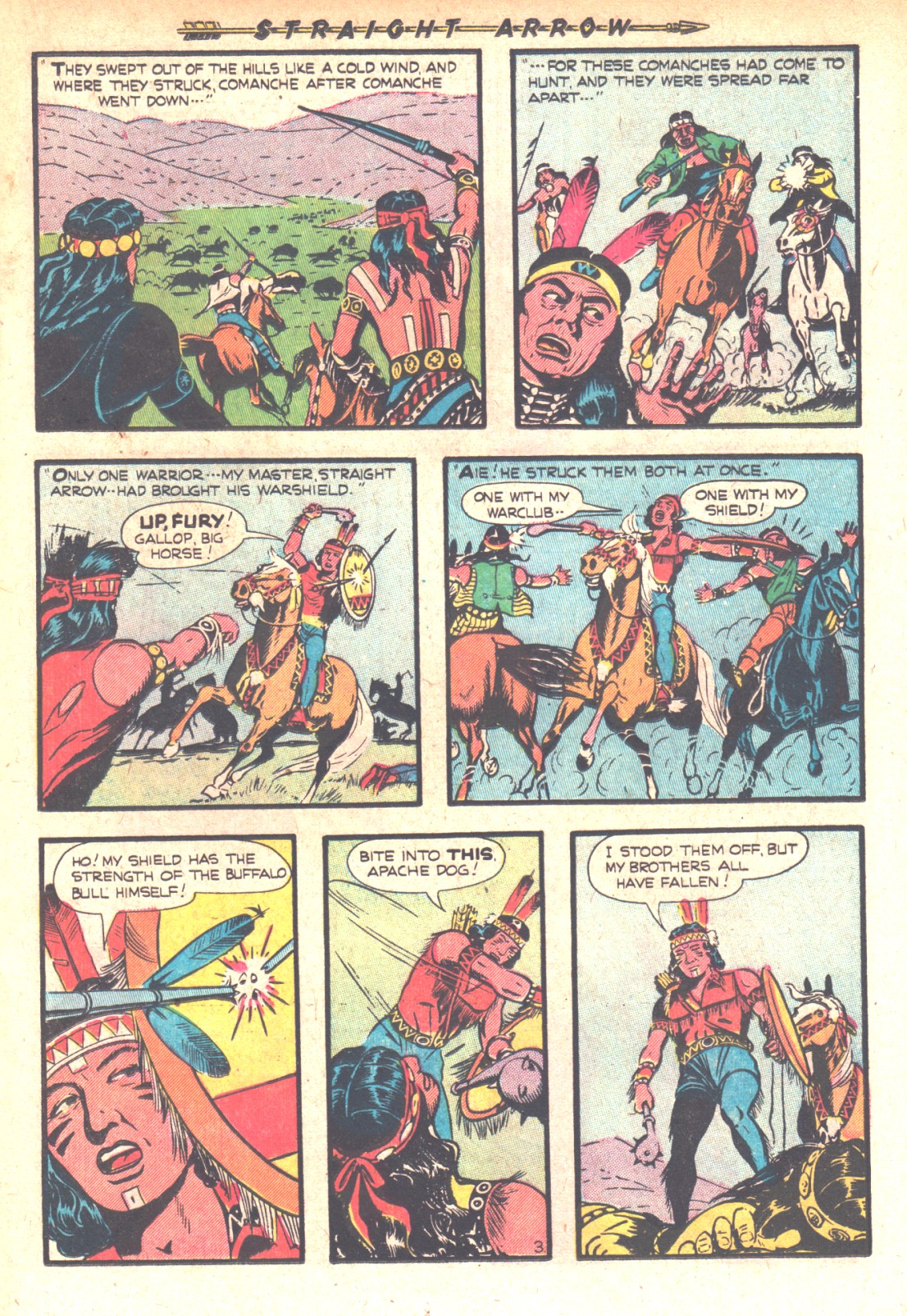 Read online Straight Arrow comic -  Issue #20 - 13