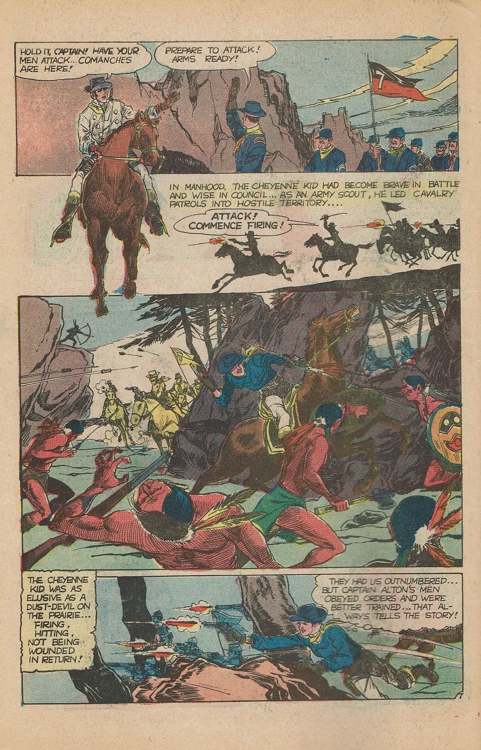 Read online Cheyenne Kid comic -  Issue #73 - 10