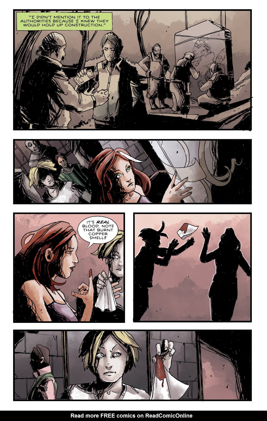 The Case of the Bleeding Wall issue 2 - Page 5
