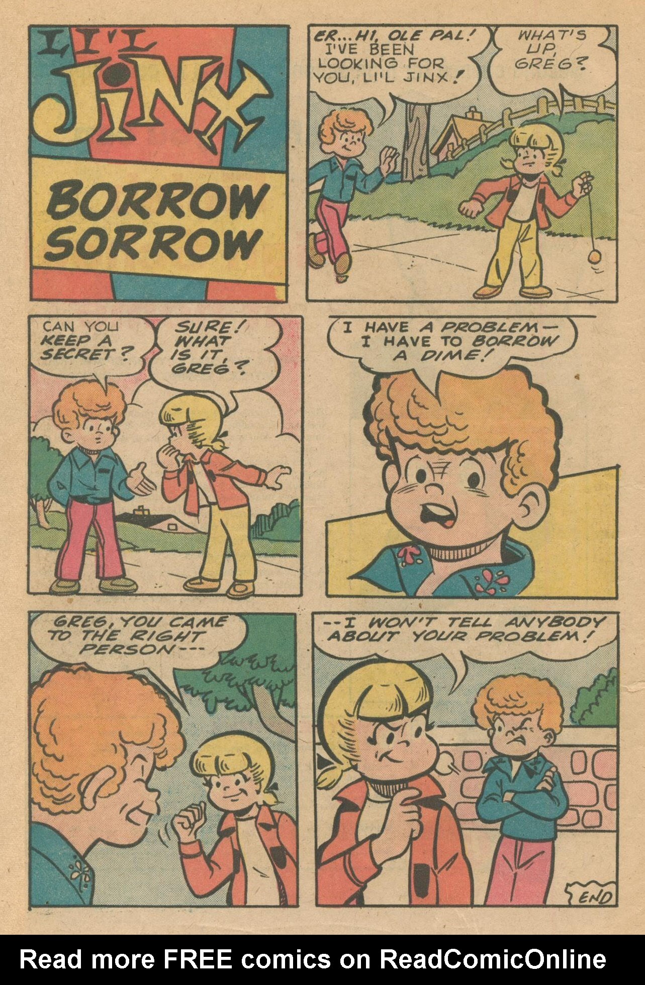Read online Reggie's Wise Guy Jokes comic -  Issue #33 - 10