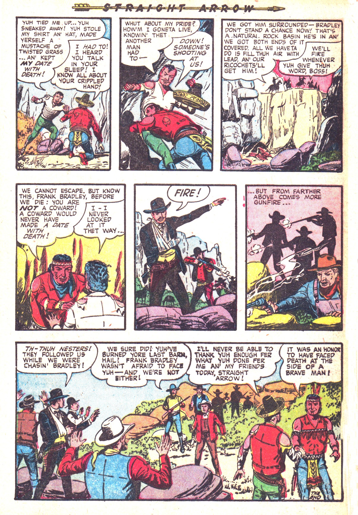 Read online Straight Arrow comic -  Issue #35 - 32