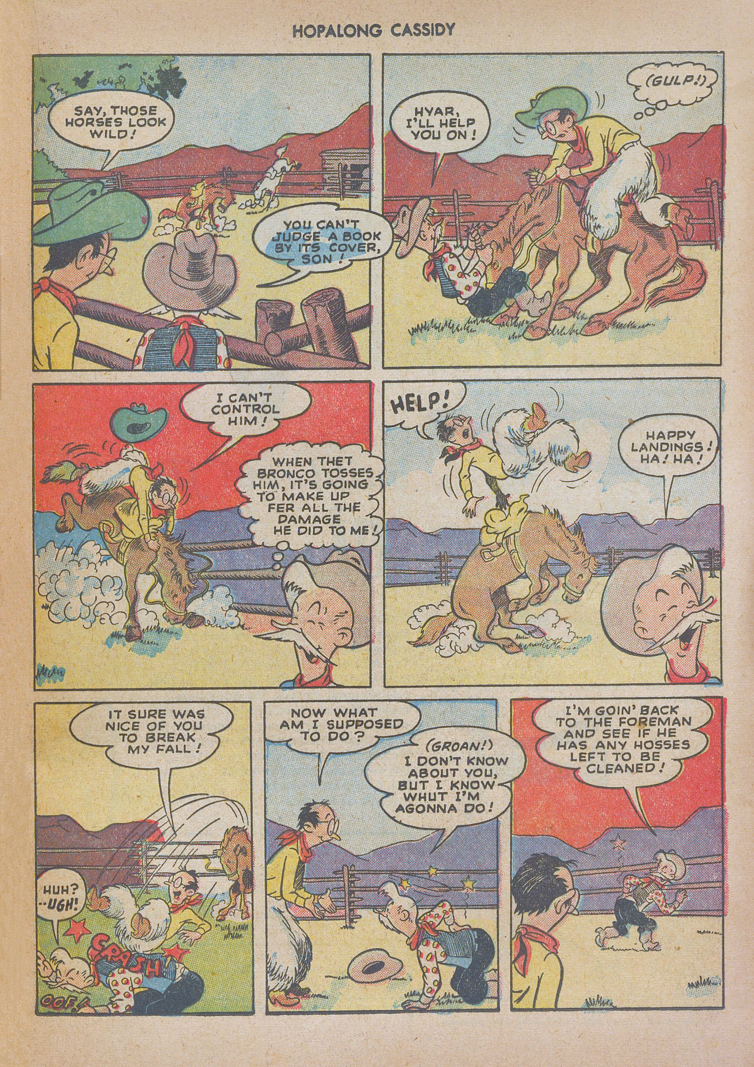 Read online Hopalong Cassidy comic -  Issue #27 - 37