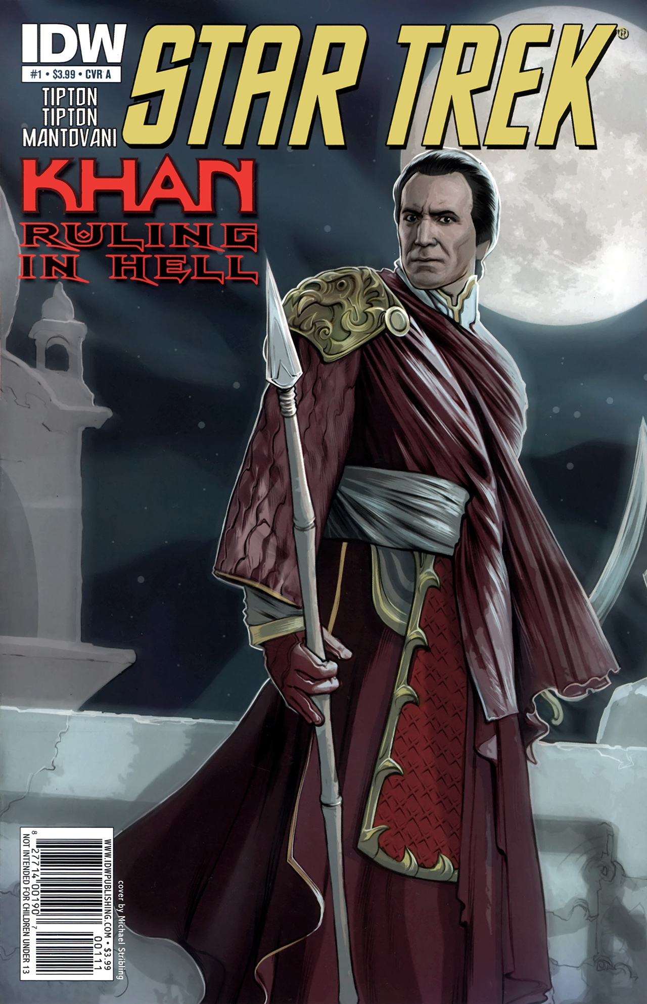 Read online Star Trek: Khan Ruling in Hell comic -  Issue #1 - 1