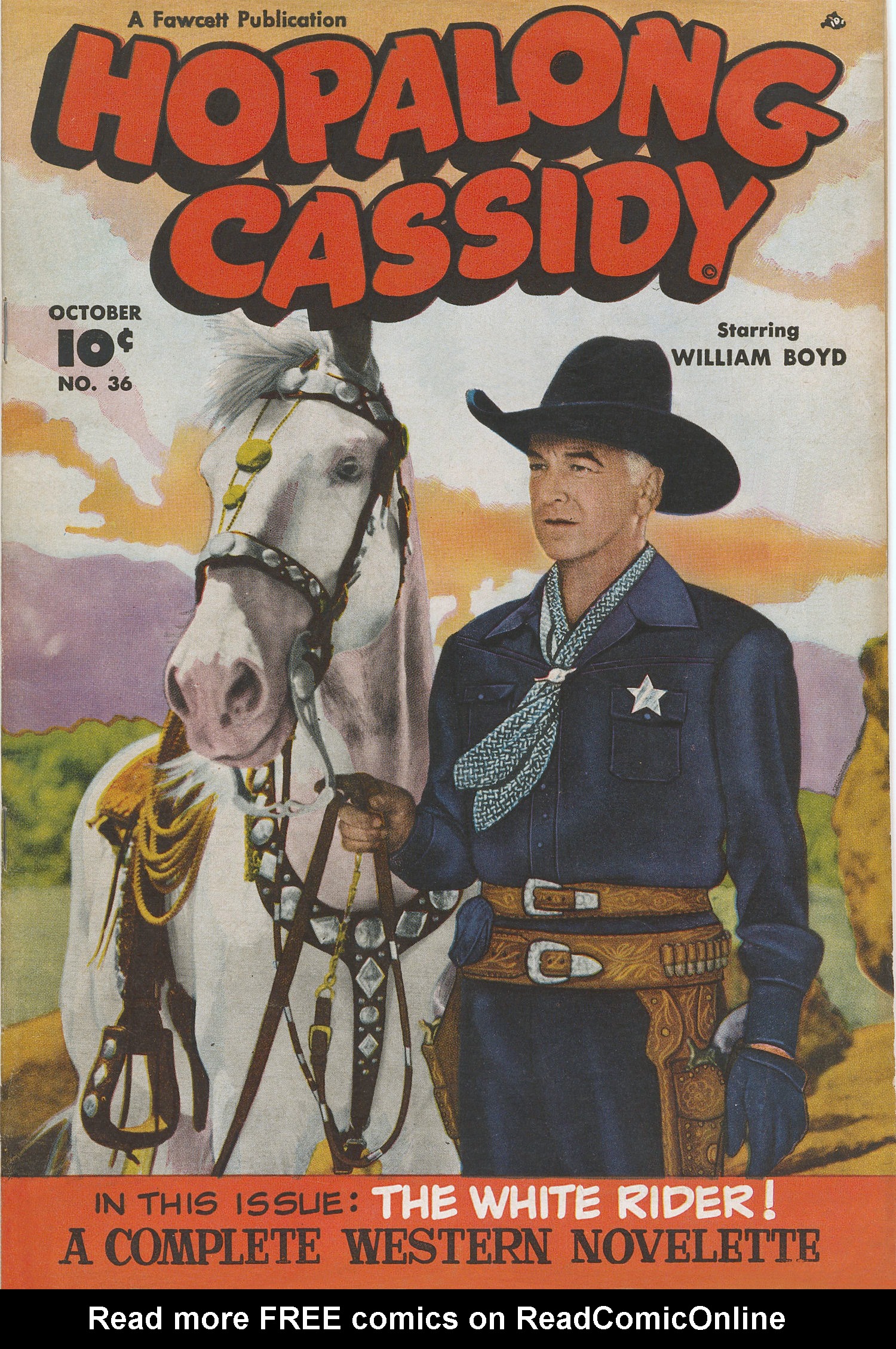 Read online Hopalong Cassidy comic -  Issue #36 - 1