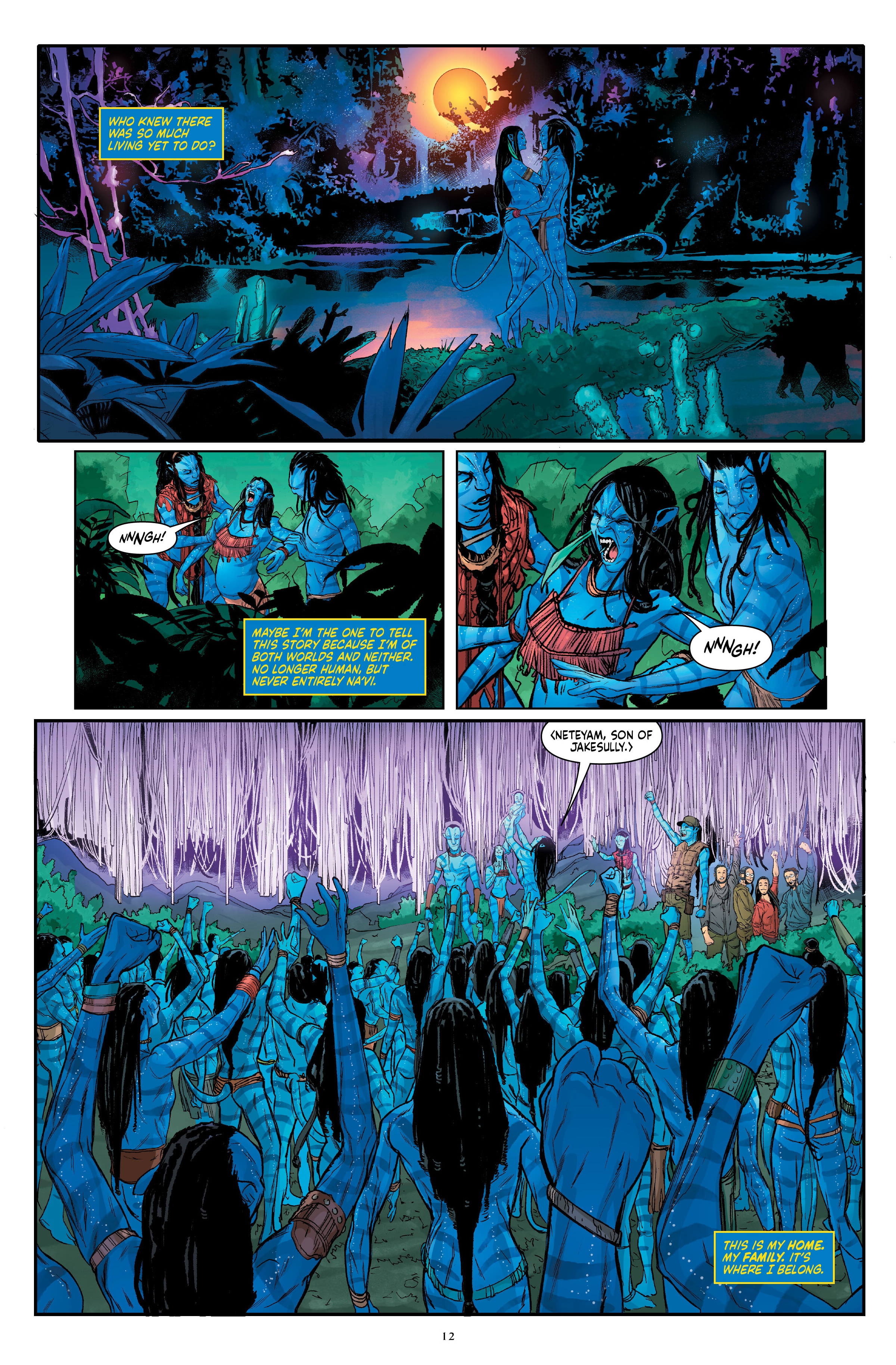 Read online Avatar: The High Ground comic -  Issue # _Library Edition (Part 1) - 14