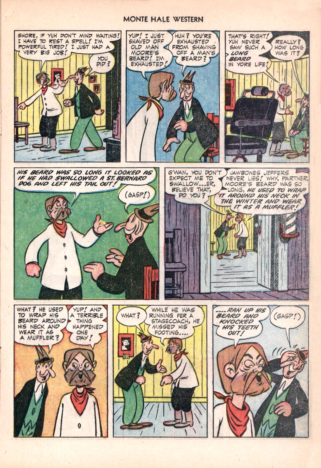 Read online Monte Hale Western comic -  Issue #81 - 17