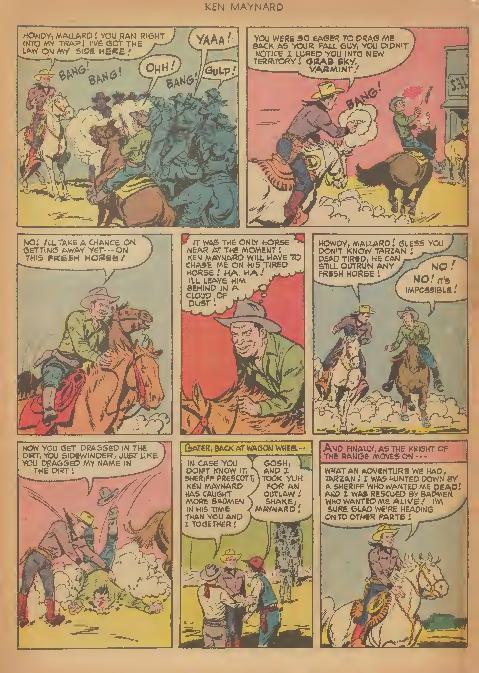 Read online Ken Maynard Western comic -  Issue #4 - 15