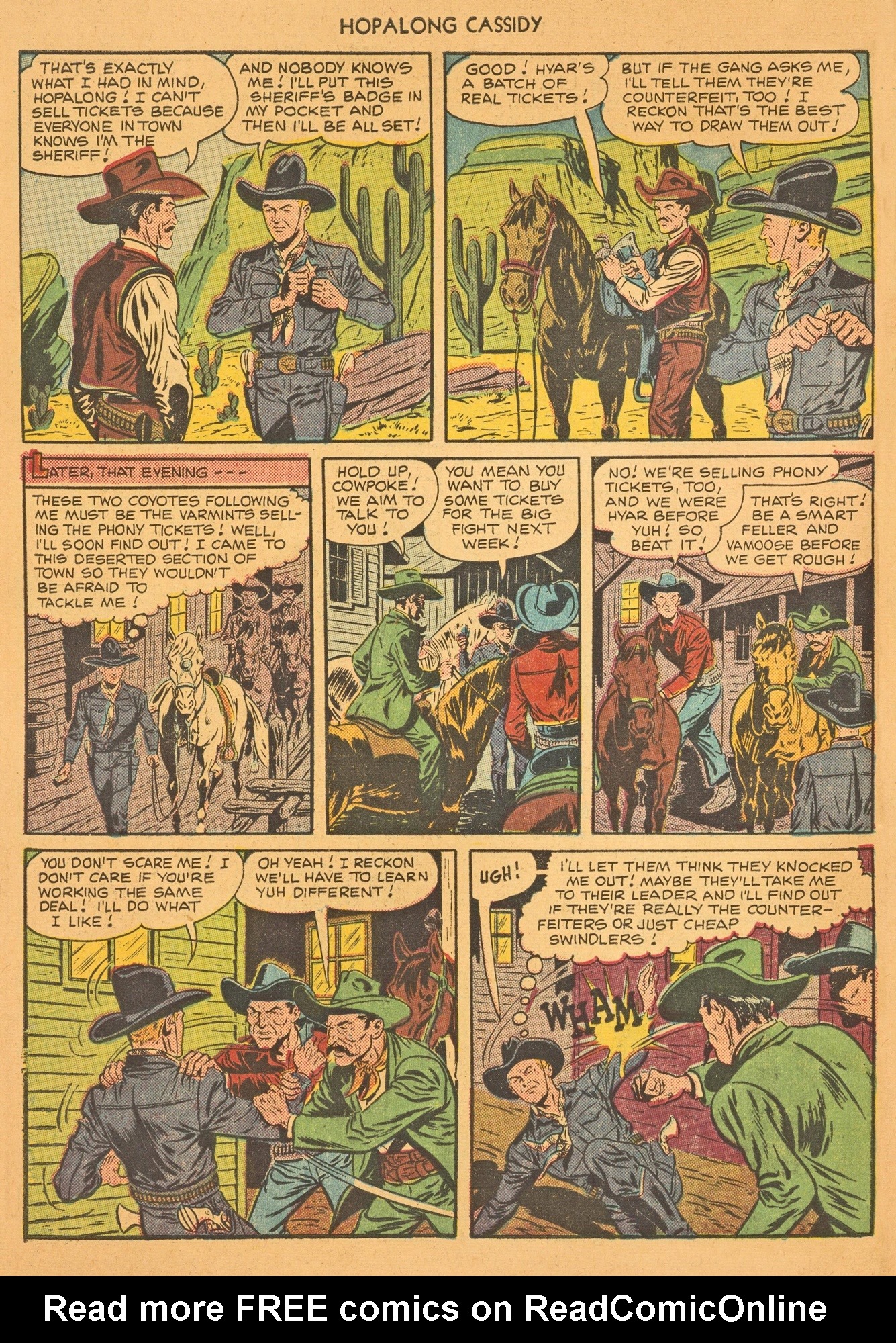 Read online Hopalong Cassidy comic -  Issue #50 - 6