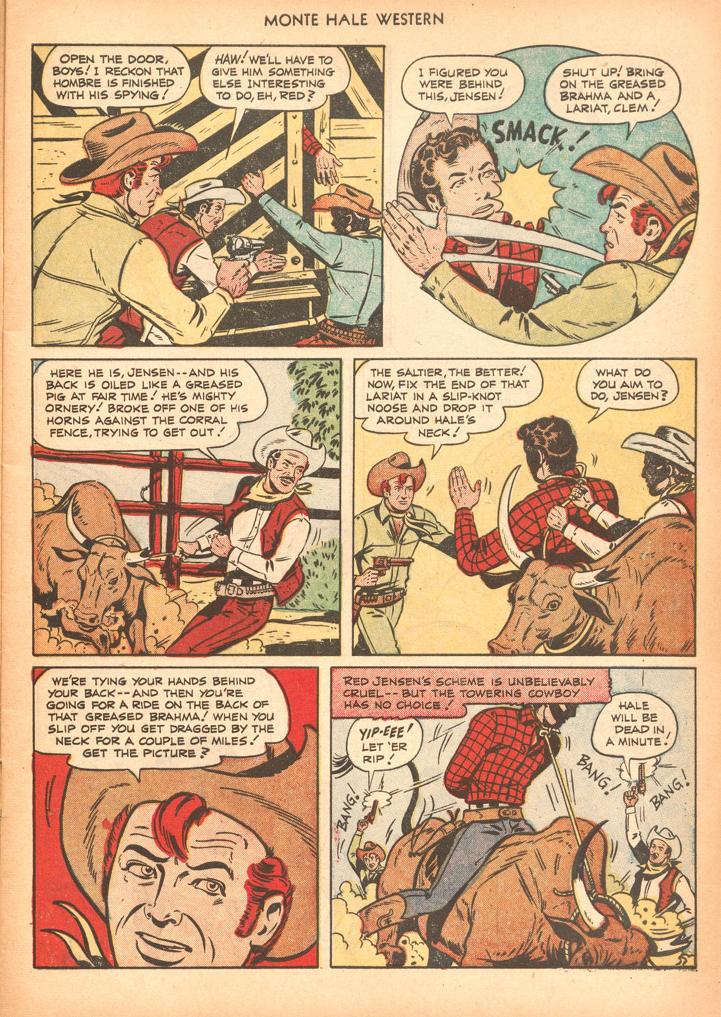 Read online Monte Hale Western comic -  Issue #64 - 9