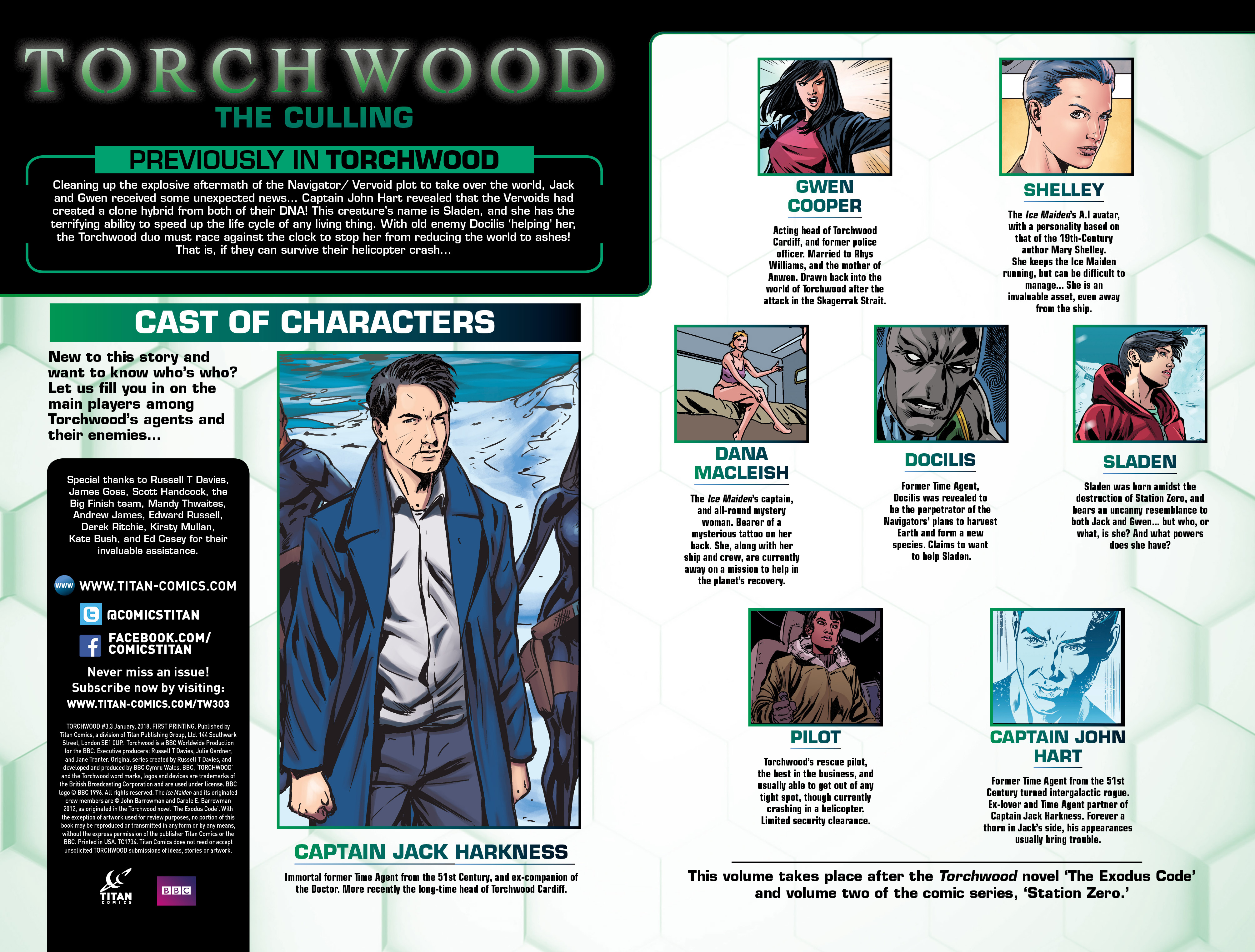 Read online Torchwood (2017) comic -  Issue #3 - 3