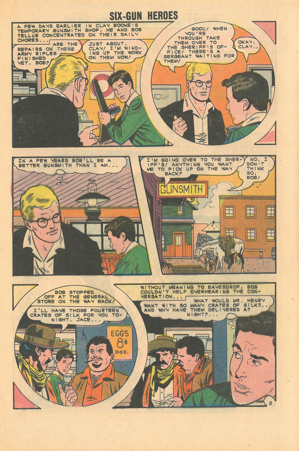 Read online Six-Gun Heroes comic -  Issue #82 - 4