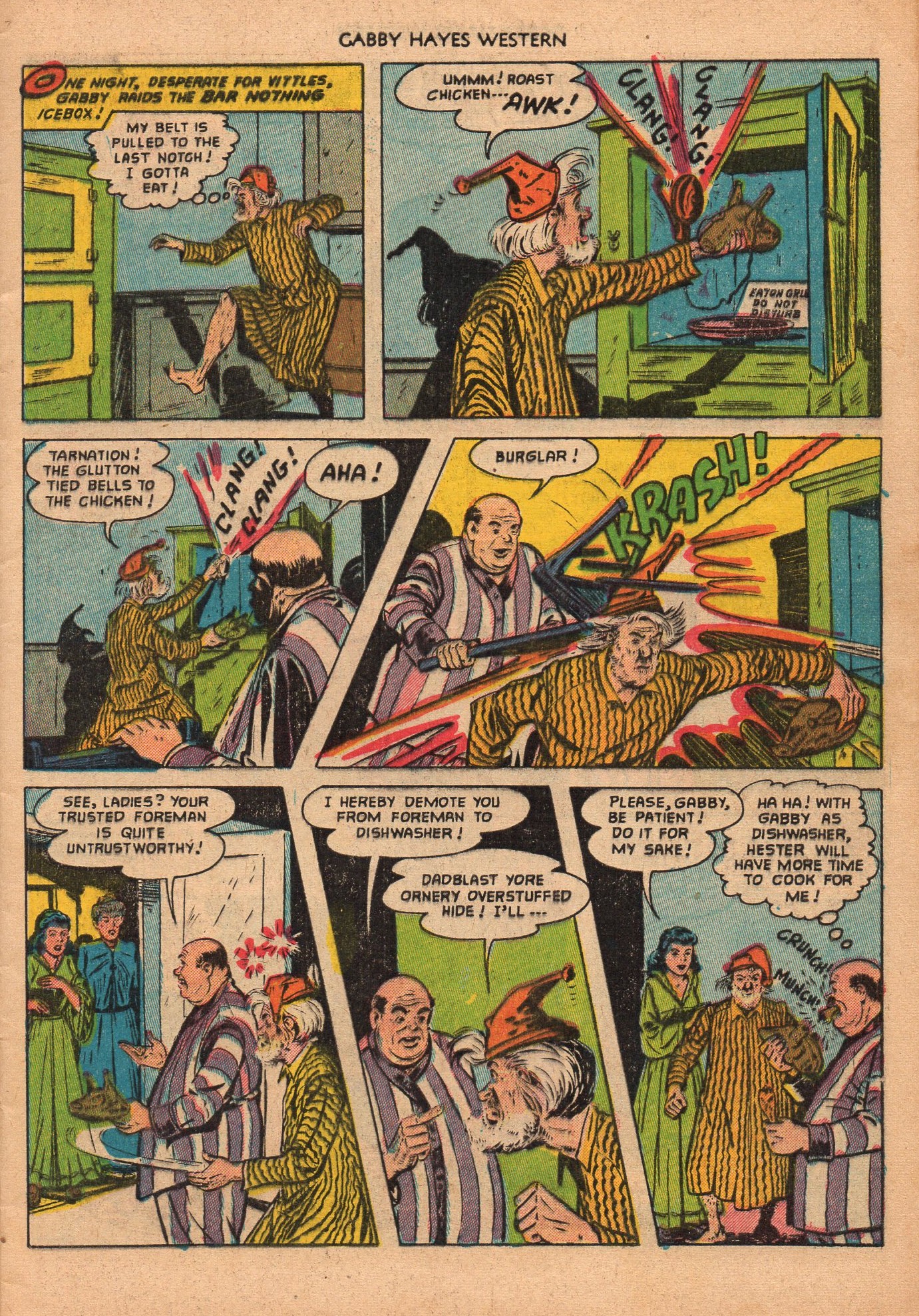 Read online Gabby Hayes Western comic -  Issue #48 - 5