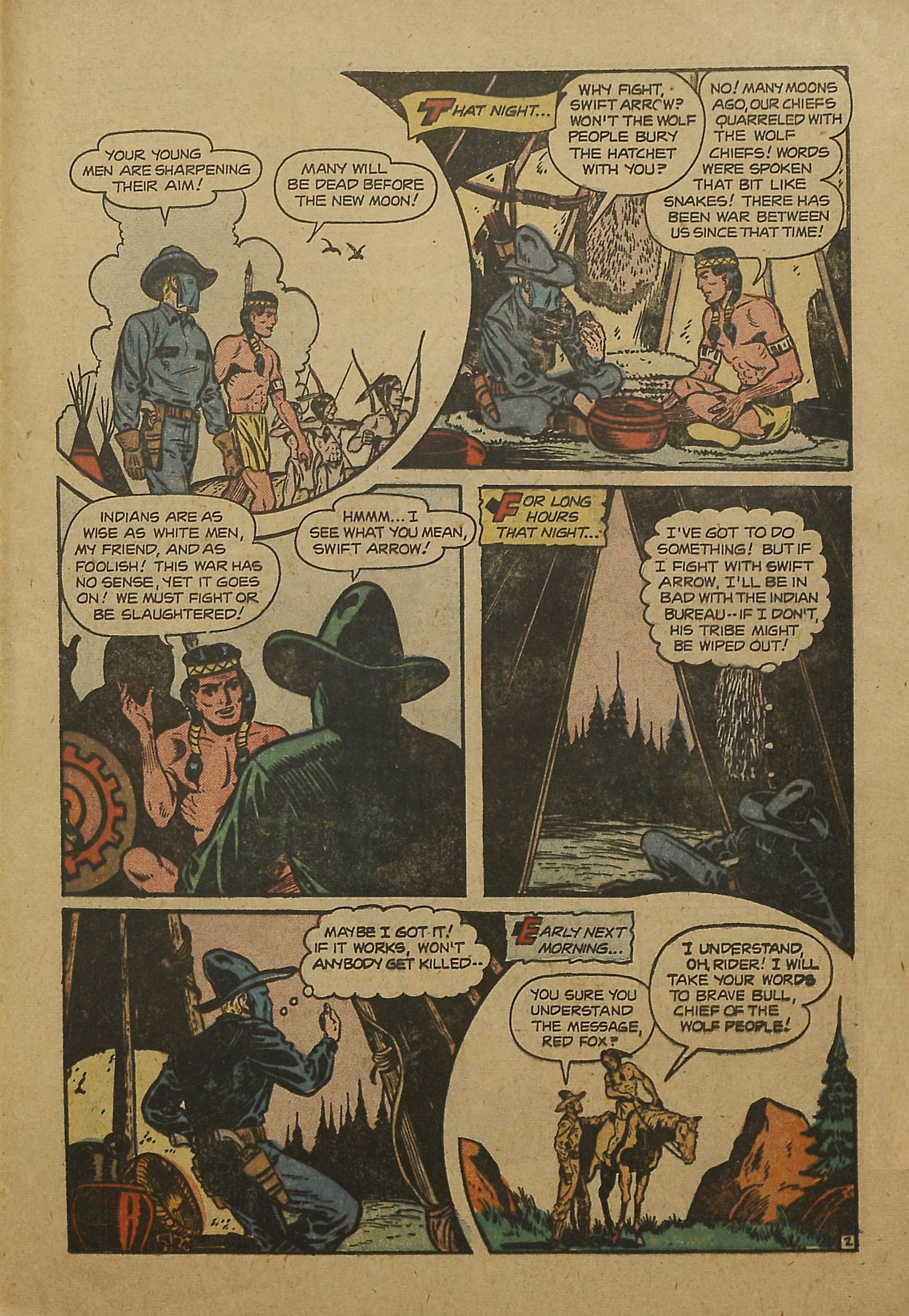 Read online Swift Arrow (1957) comic -  Issue #2 - 29