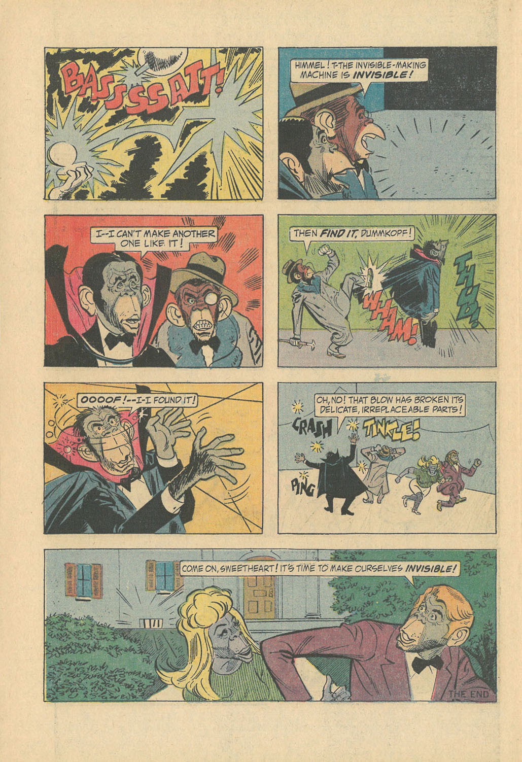 Read online Lancelot Link Secret Chimp comic -  Issue #7 - 10