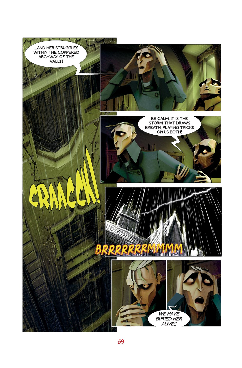 Read online The Fall of the House of Usher: A Graphic Novel comic -  Issue # TPB - 55