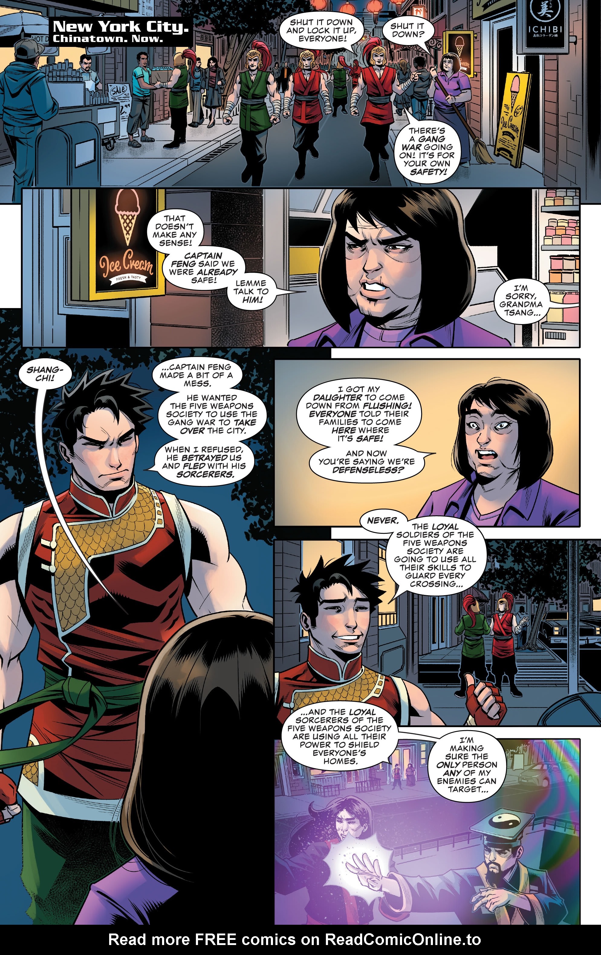 Read online Deadly Hands of Kung Fu: Gang War comic -  Issue #3 - 5