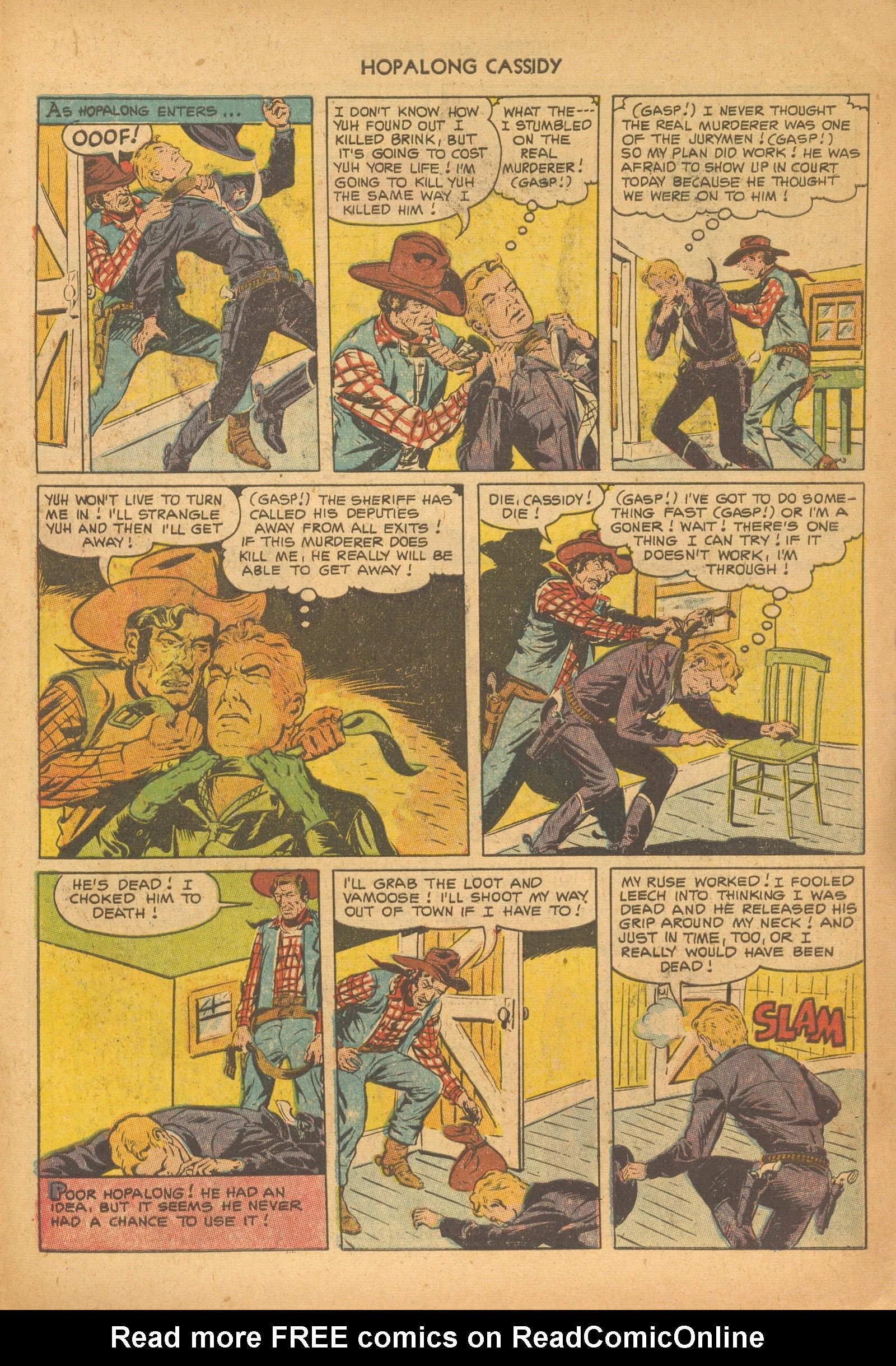 Read online Hopalong Cassidy comic -  Issue #78 - 31