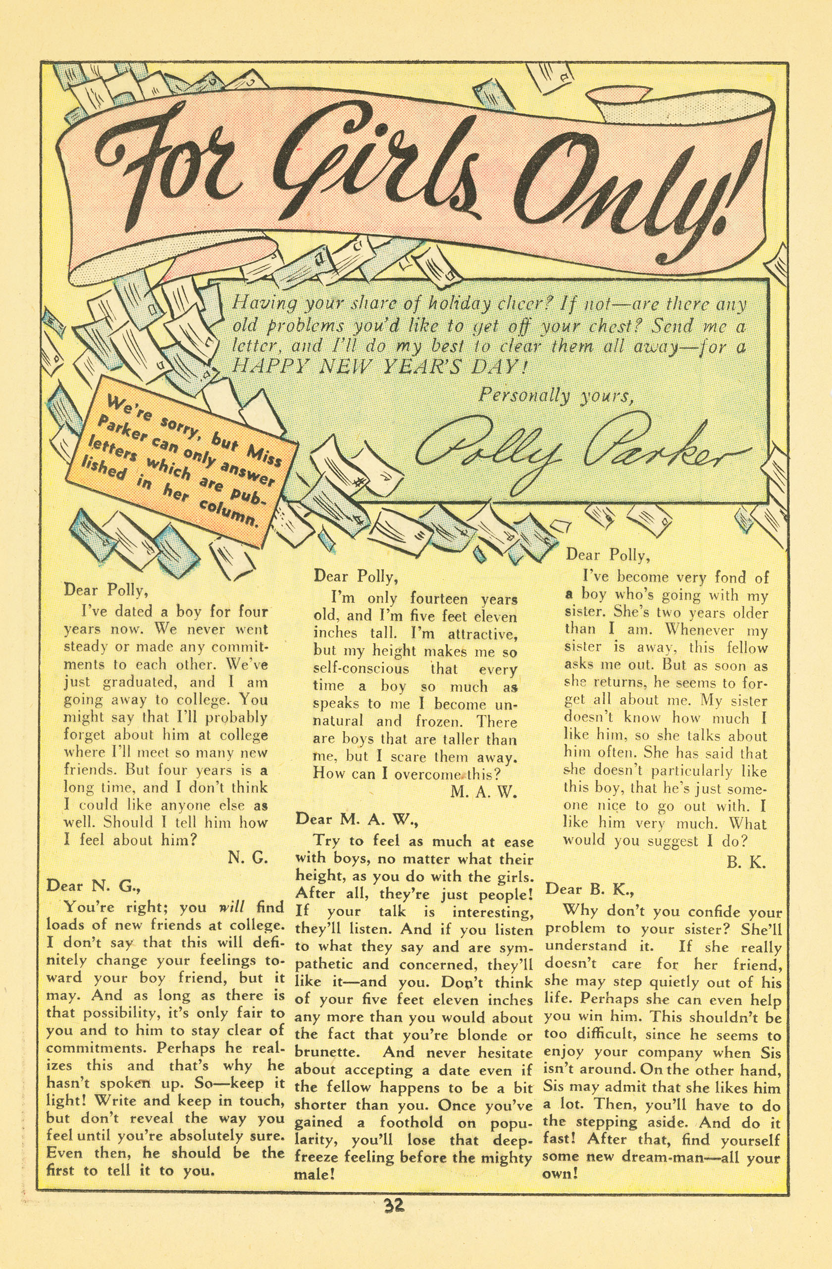 Read online Miss America comic -  Issue #30 - 31