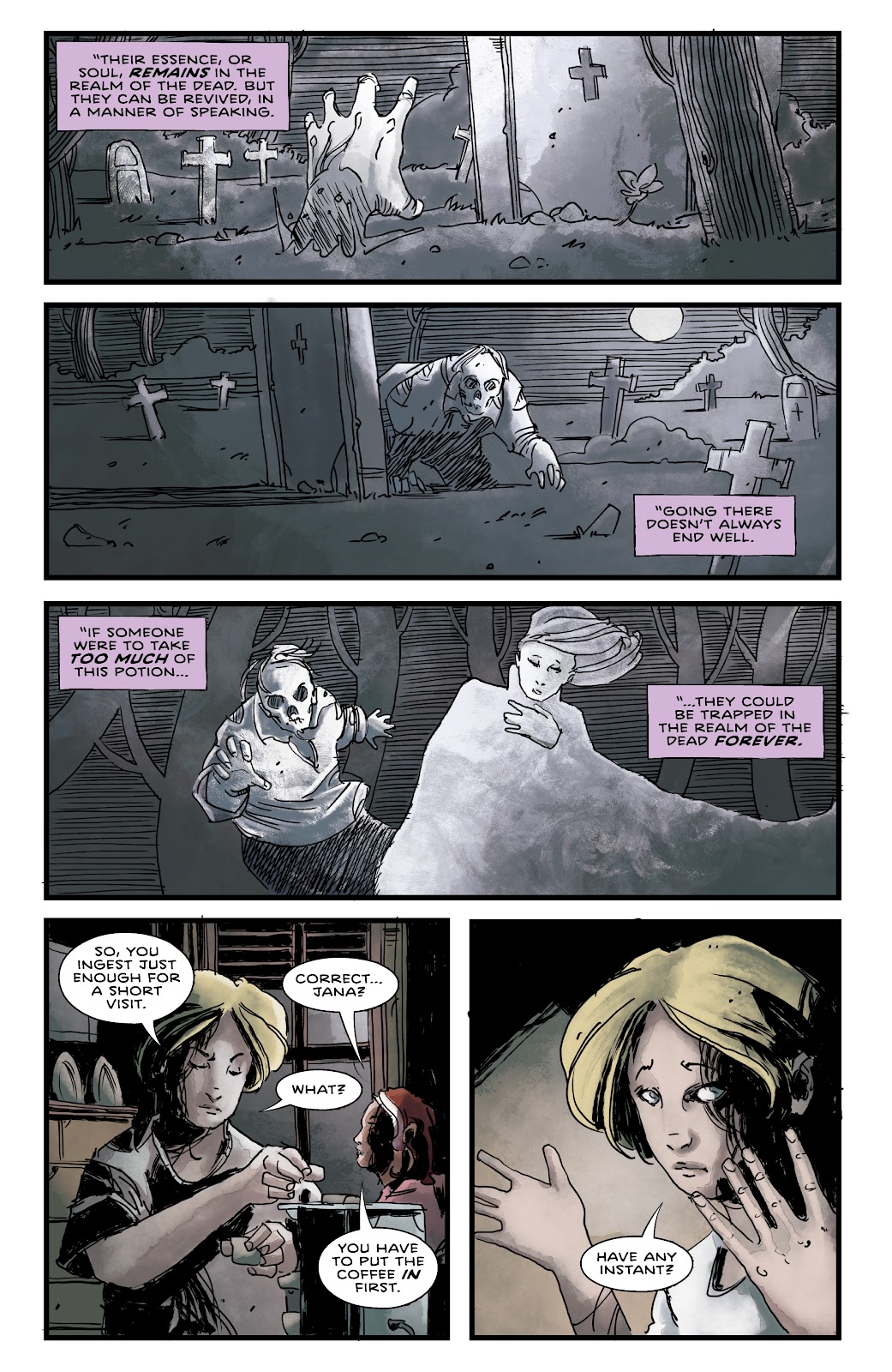 The Case of the Bleeding Wall issue 3 - Page 6