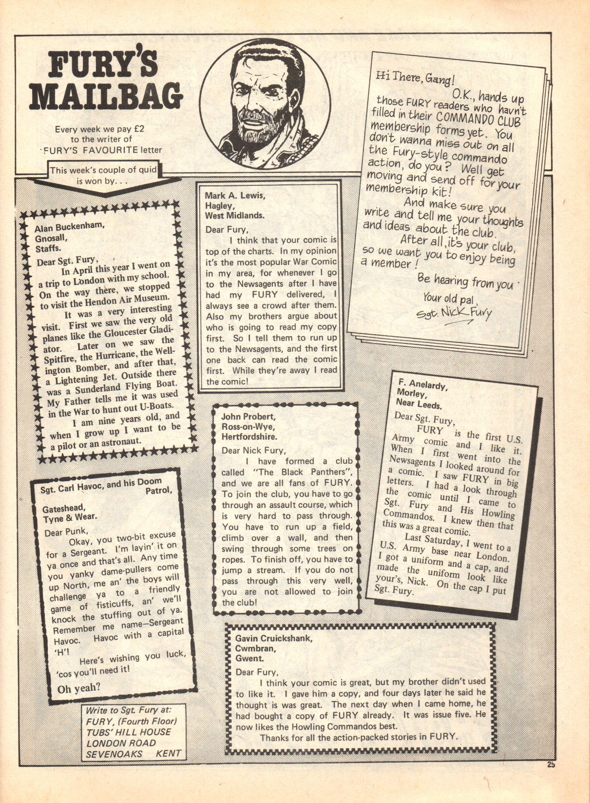 Read online Fury (1977) comic -  Issue #18 - 25