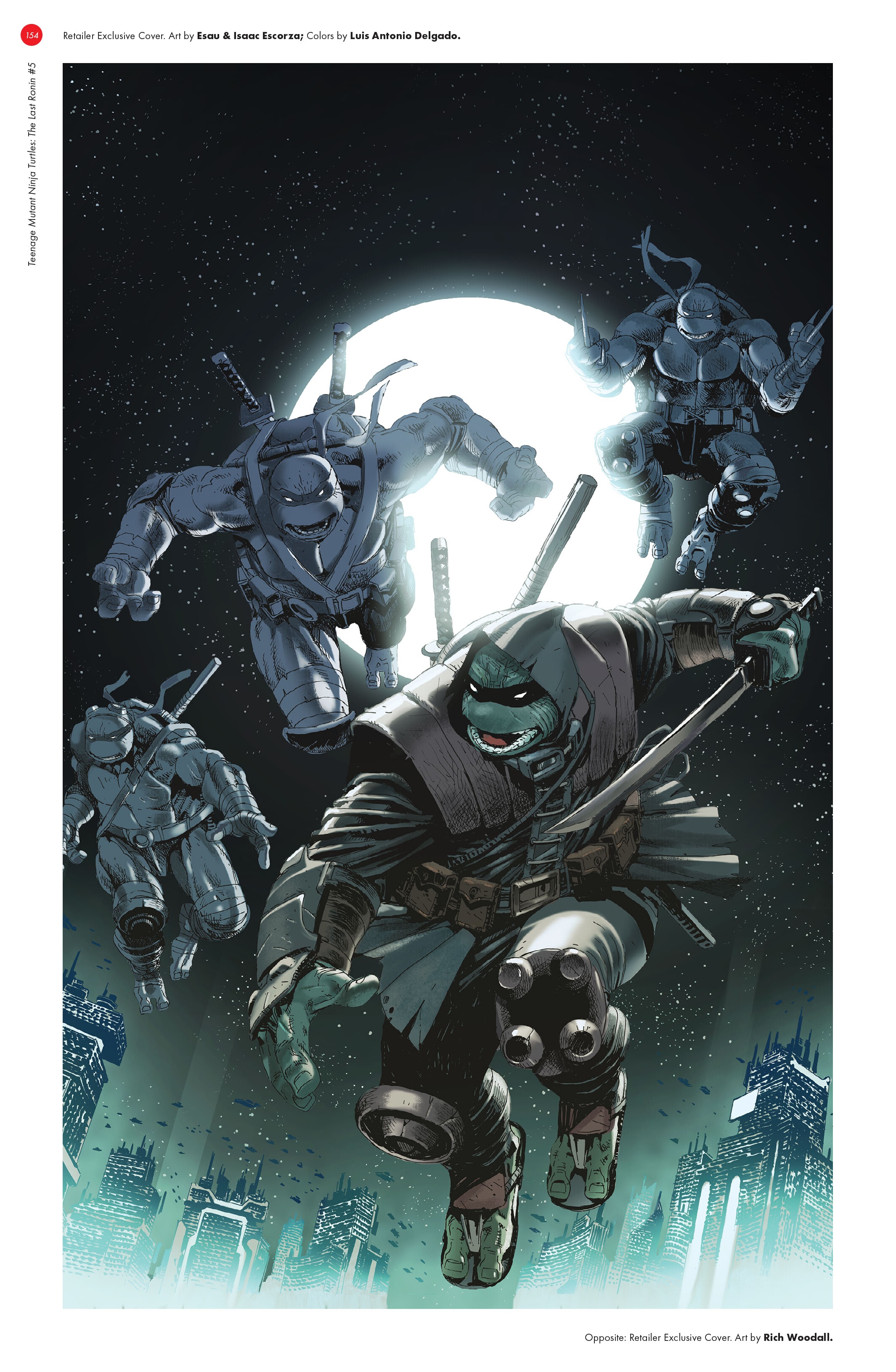 Read online Teenage Mutant Ninja Turtles: The Last Ronin - The Covers comic -  Issue # TPB (Part 2) - 48