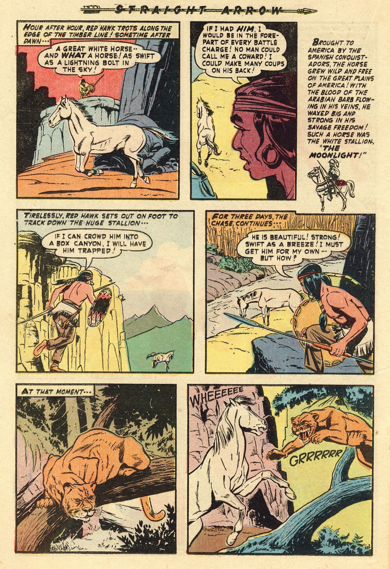 Read online Straight Arrow comic -  Issue #10 - 22