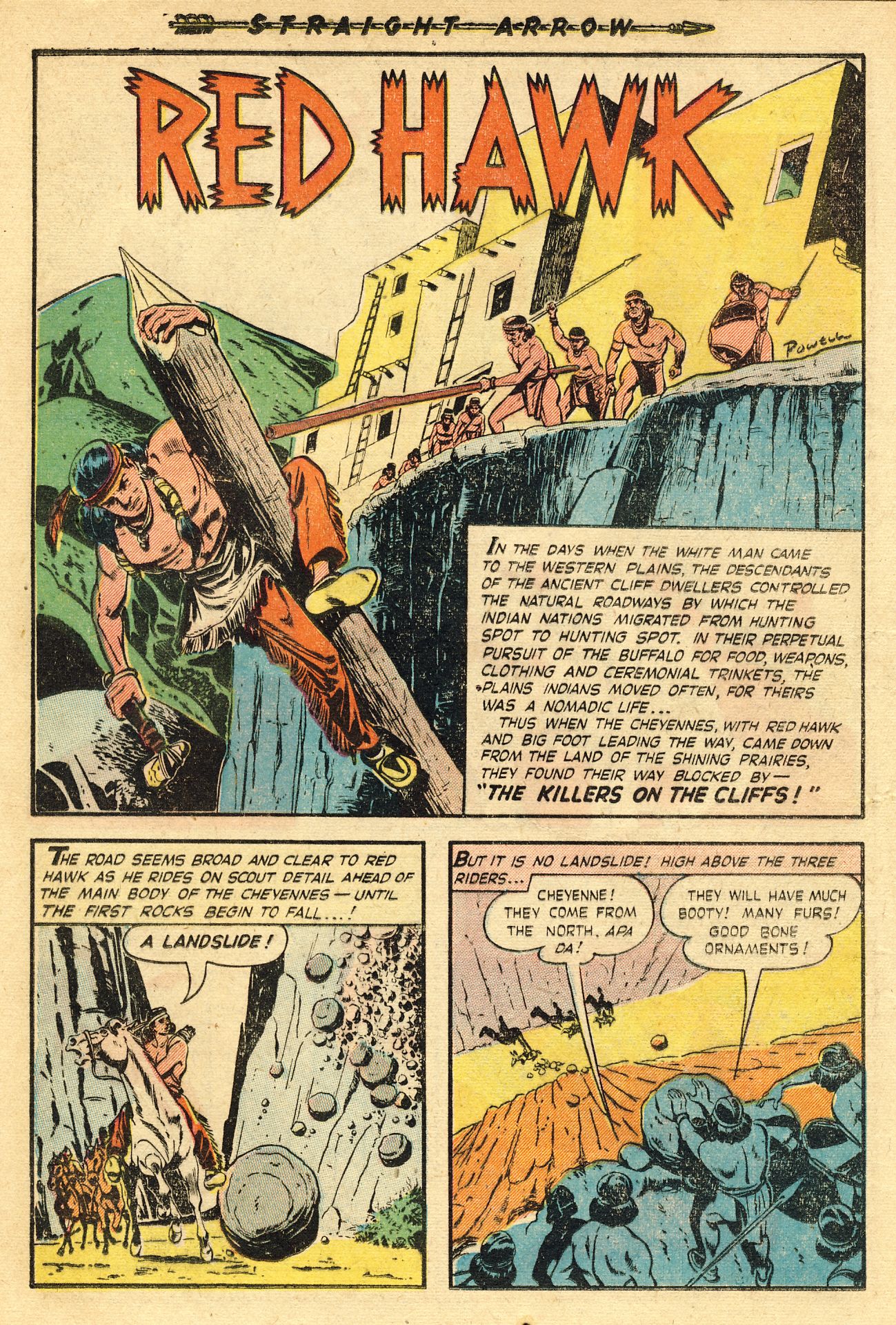 Read online Straight Arrow comic -  Issue #12 - 12