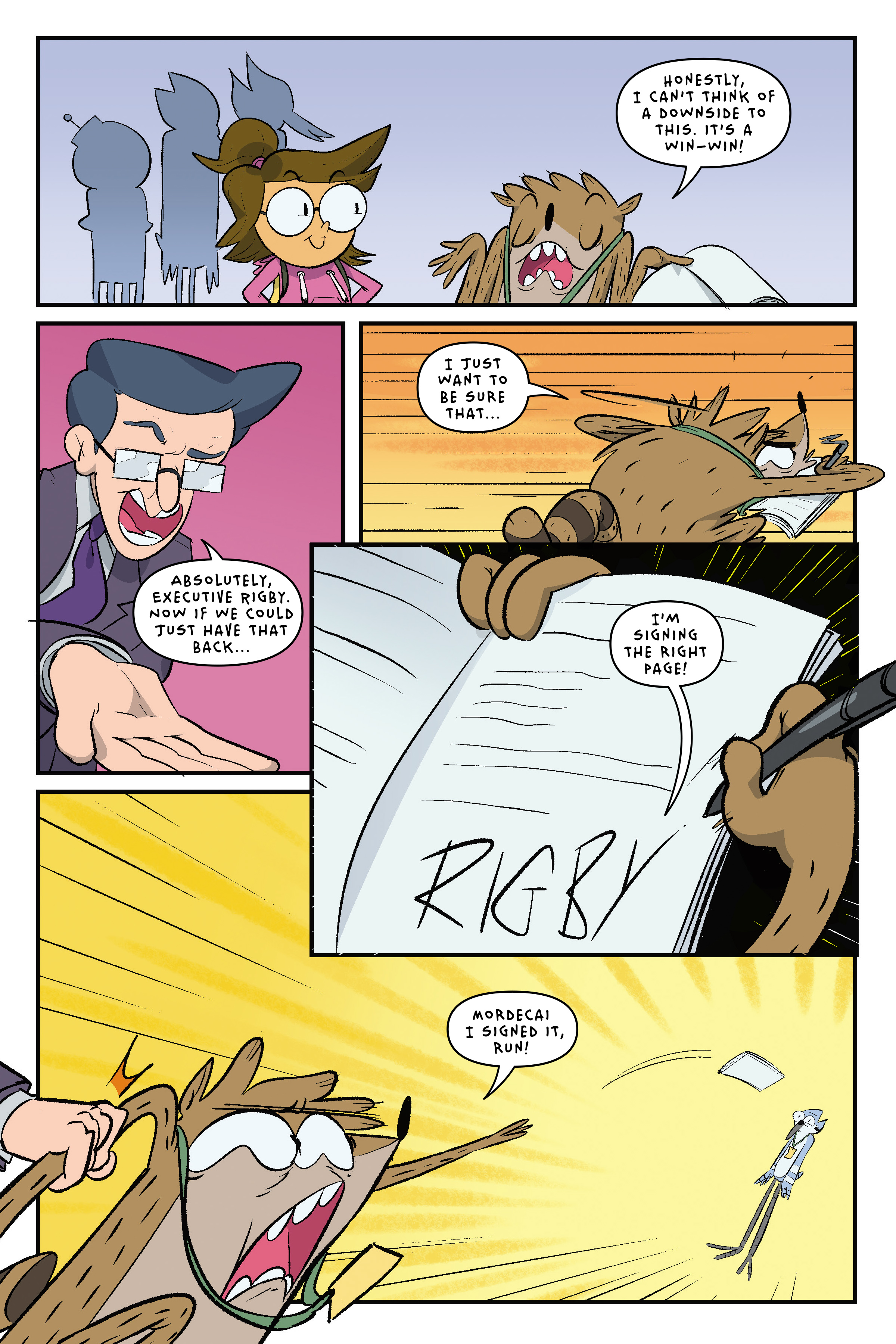 Read online Regular Show: Comic Conned comic -  Issue # TPB - 123