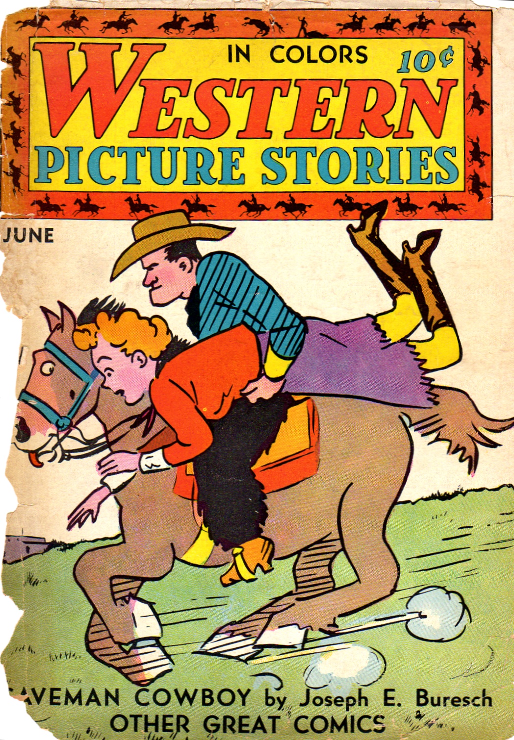 Read online Western Picture Stories comic -  Issue #4 - 1
