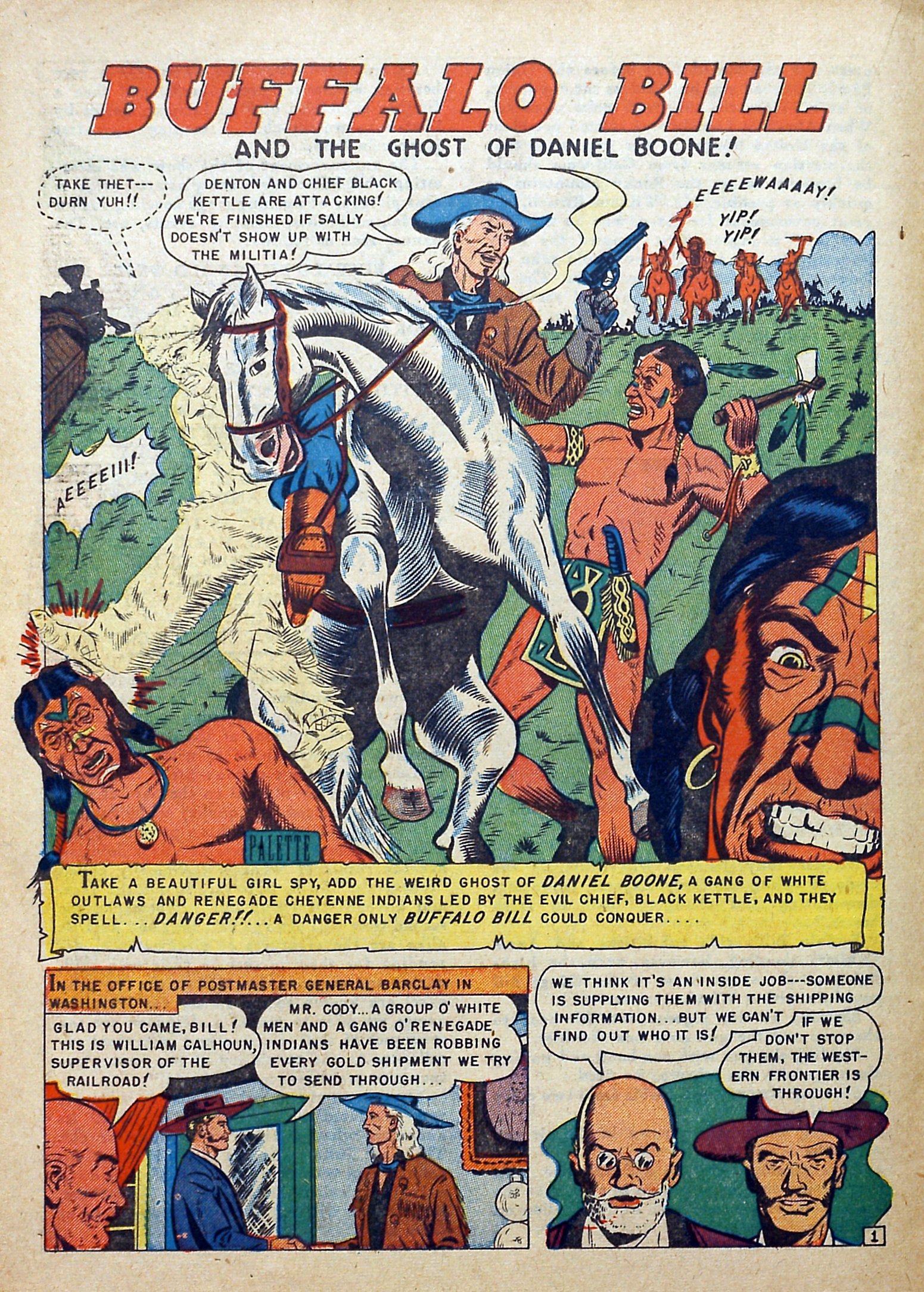 Read online Buffalo Bill comic -  Issue #7 - 20