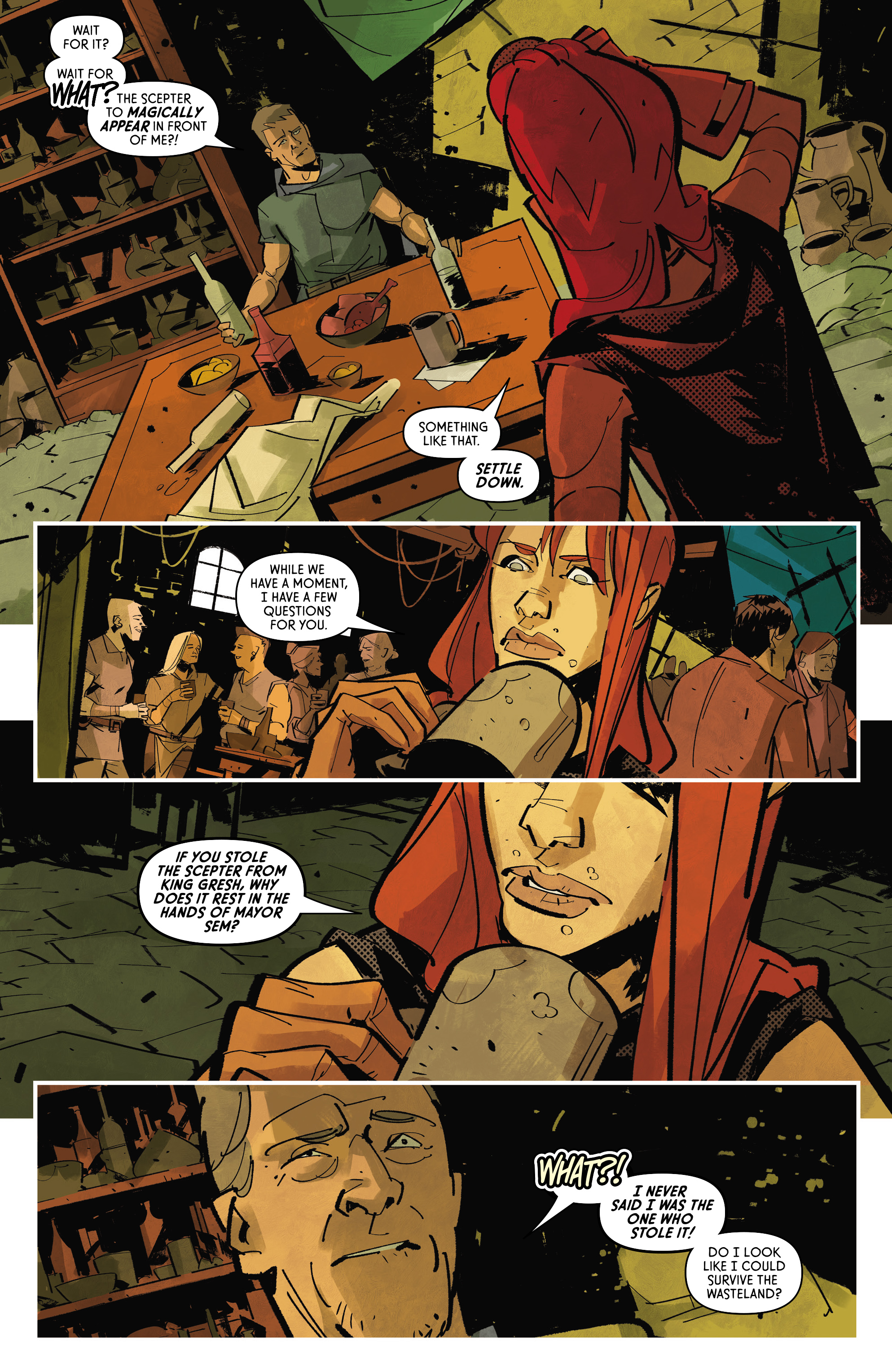 Read online Savage Red Sonja comic -  Issue #4 - 6