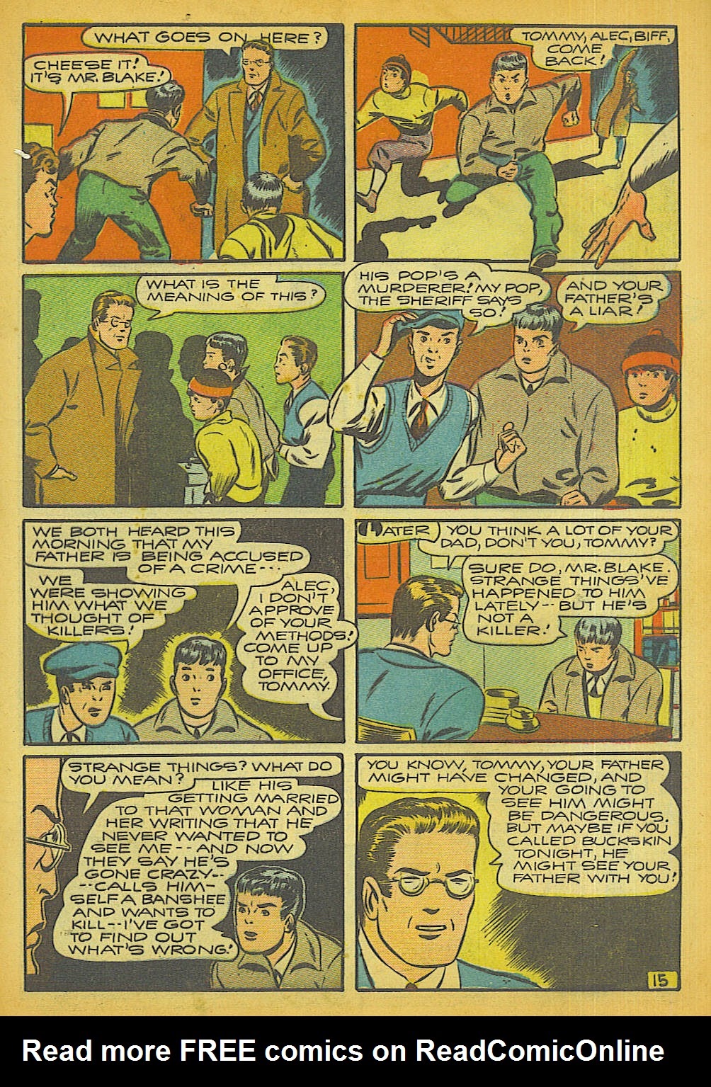 Read online Super-Mystery Comics comic -  Issue #17 - 16