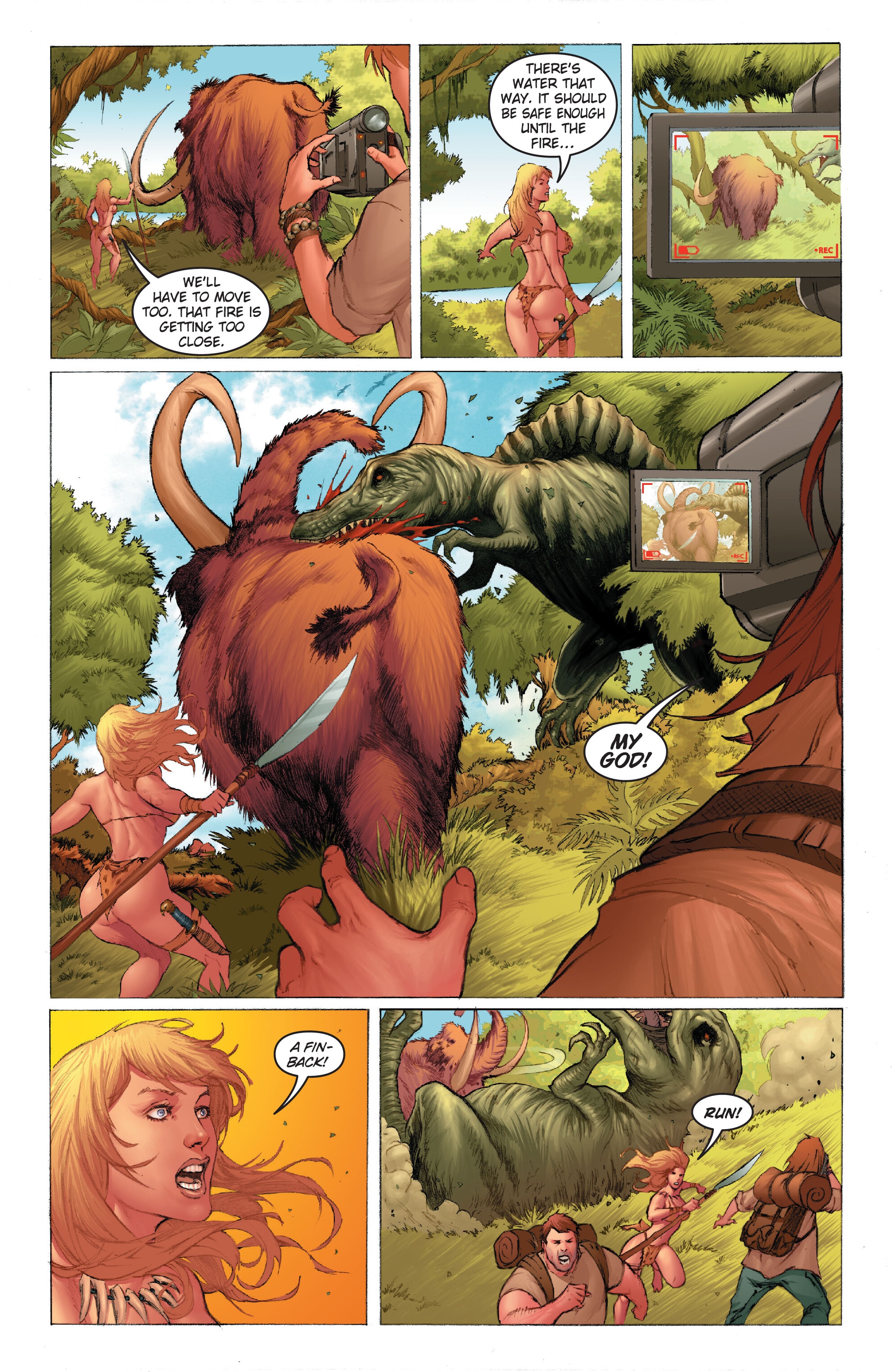 Read online Frank Cho's Jungle Girl: The Complete Omnibus comic -  Issue # TPB (Part 1) - 44