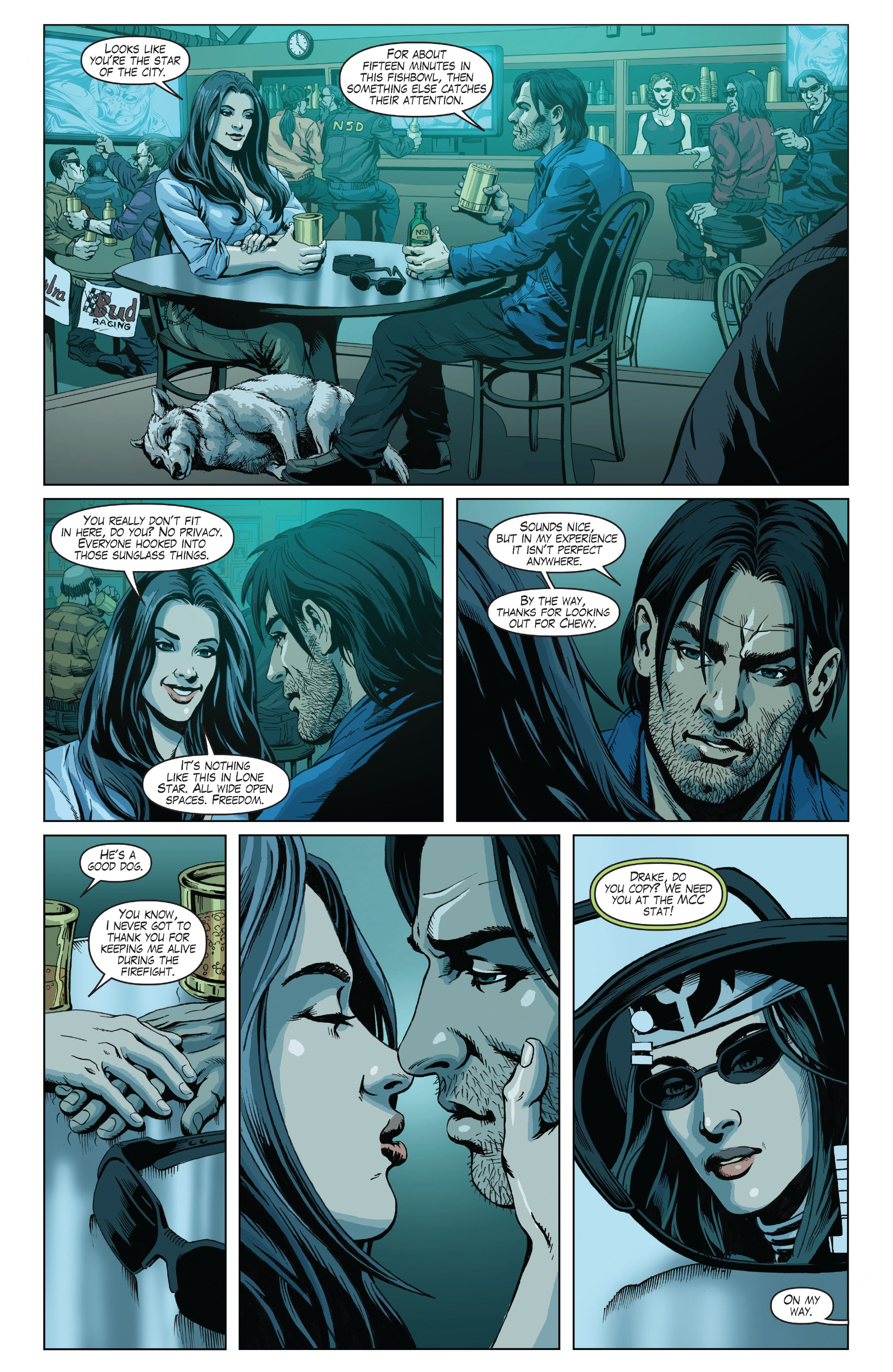 Read online Marksmen comic -  Issue #3 - 4