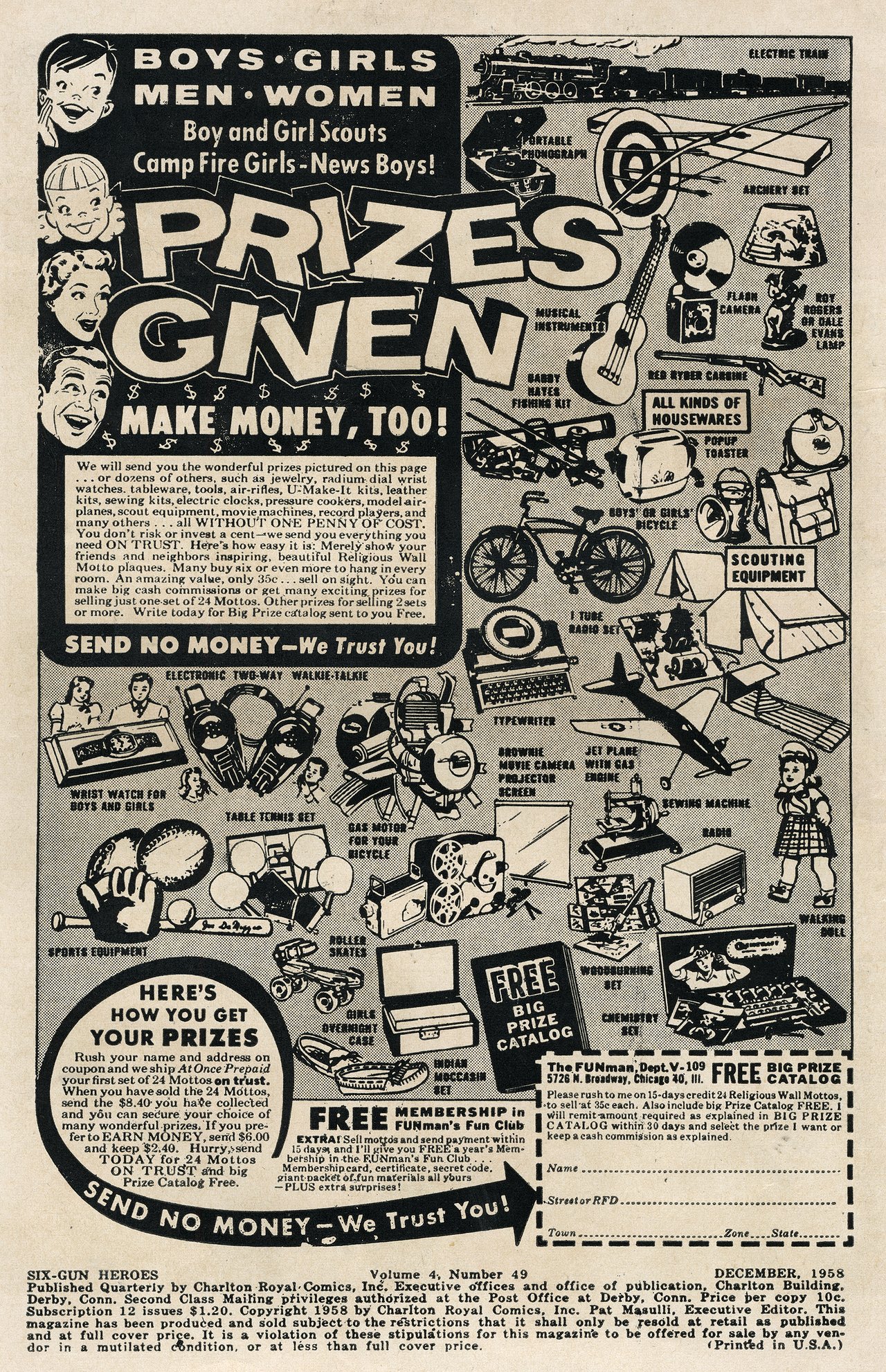 Read online Six-Gun Heroes comic -  Issue #49 - 2