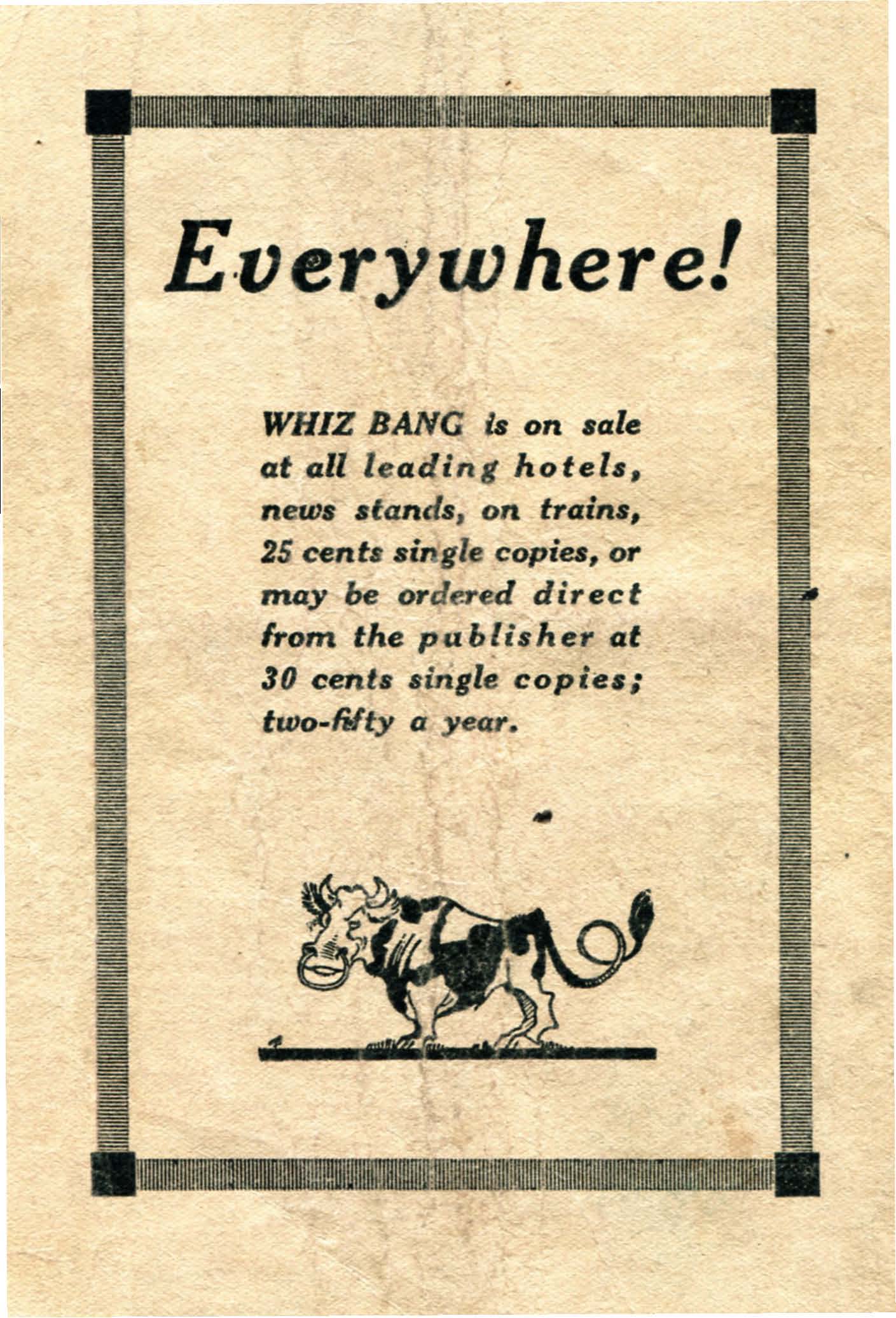 Read online Captain Billy's Whiz Bang comic -  Issue #17 - 68