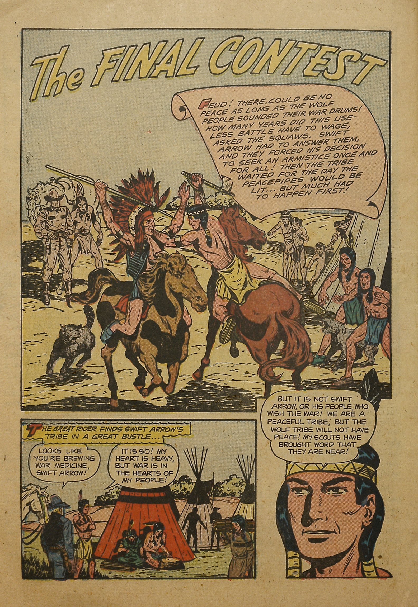 Read online Swift Arrow (1957) comic -  Issue #2 - 28