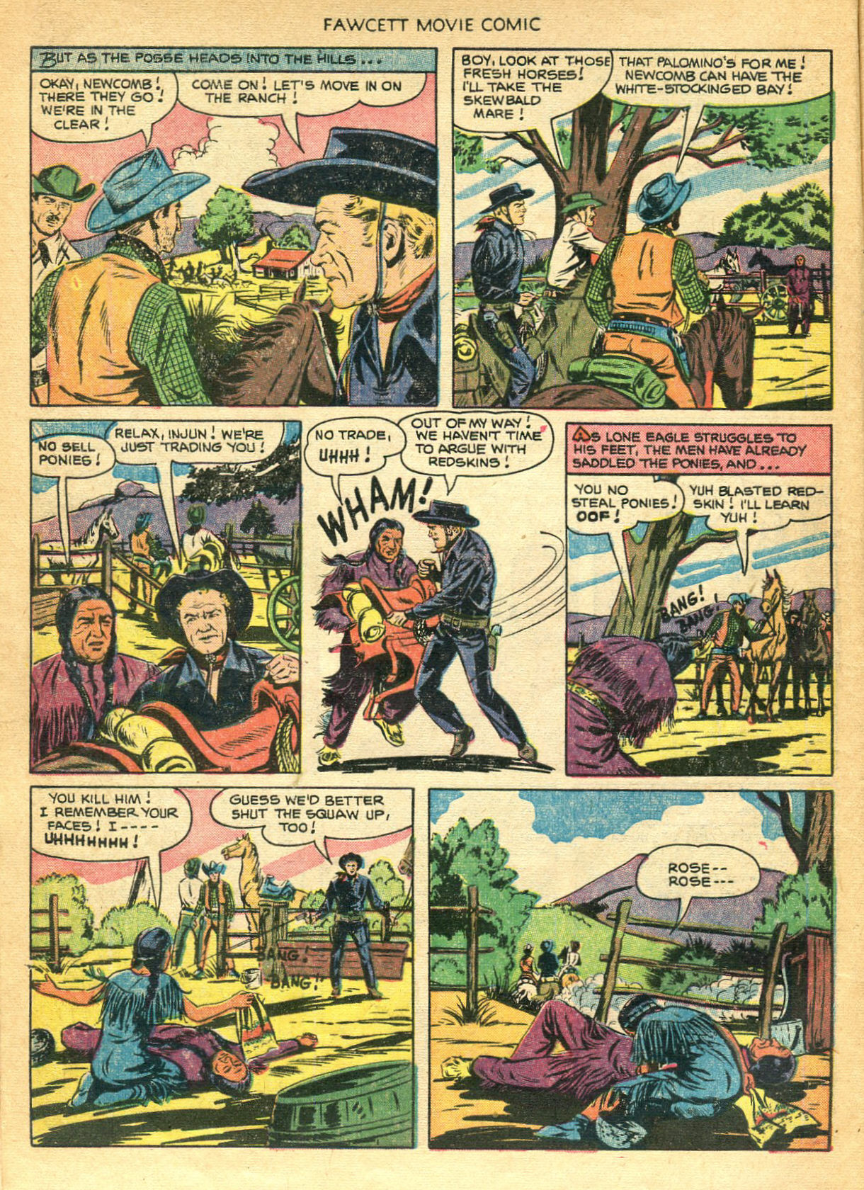 Read online Fawcett Movie Comic comic -  Issue #17 - 8